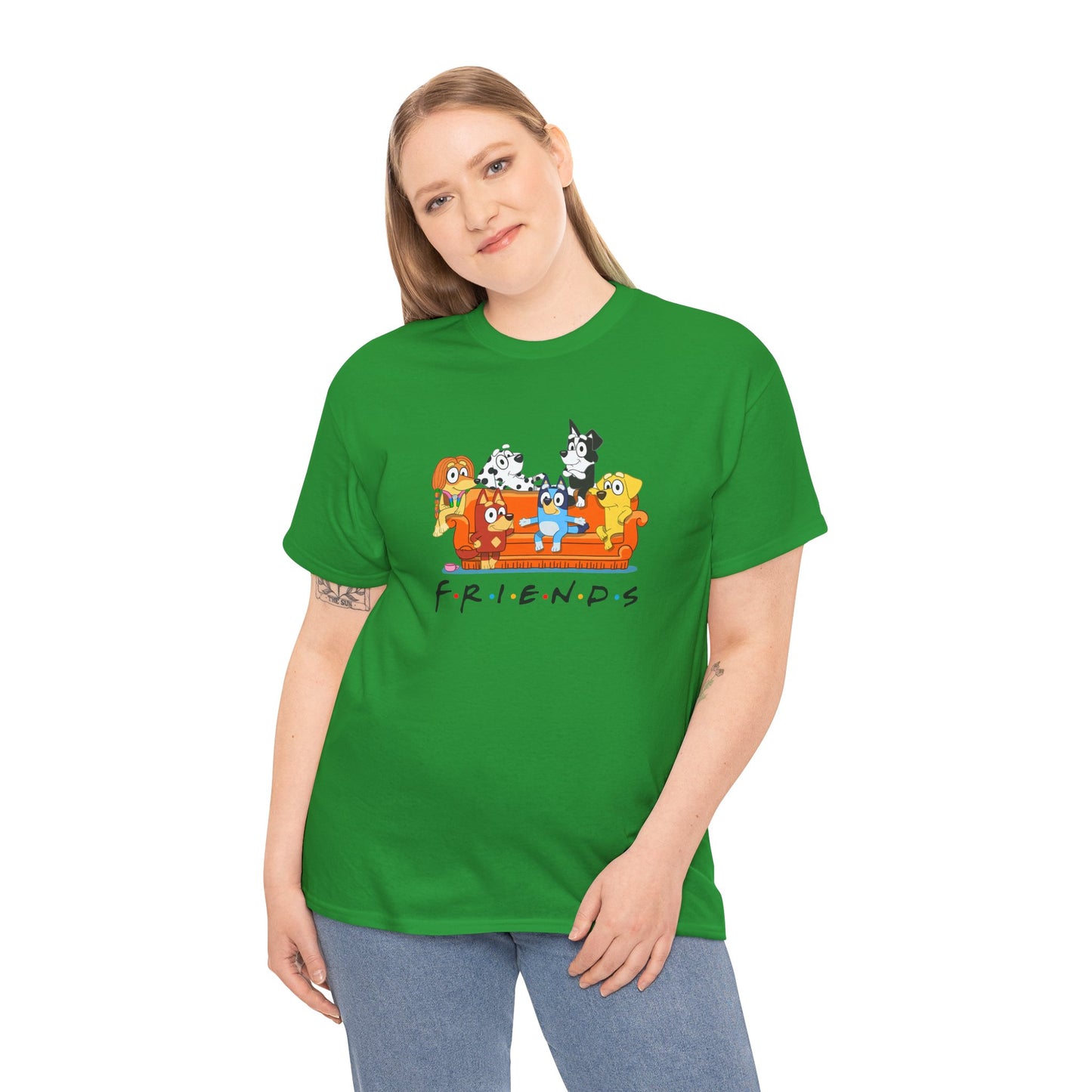 Princess Grace  Bluey  Funny Friends Graphic Tee for Pet Lovers