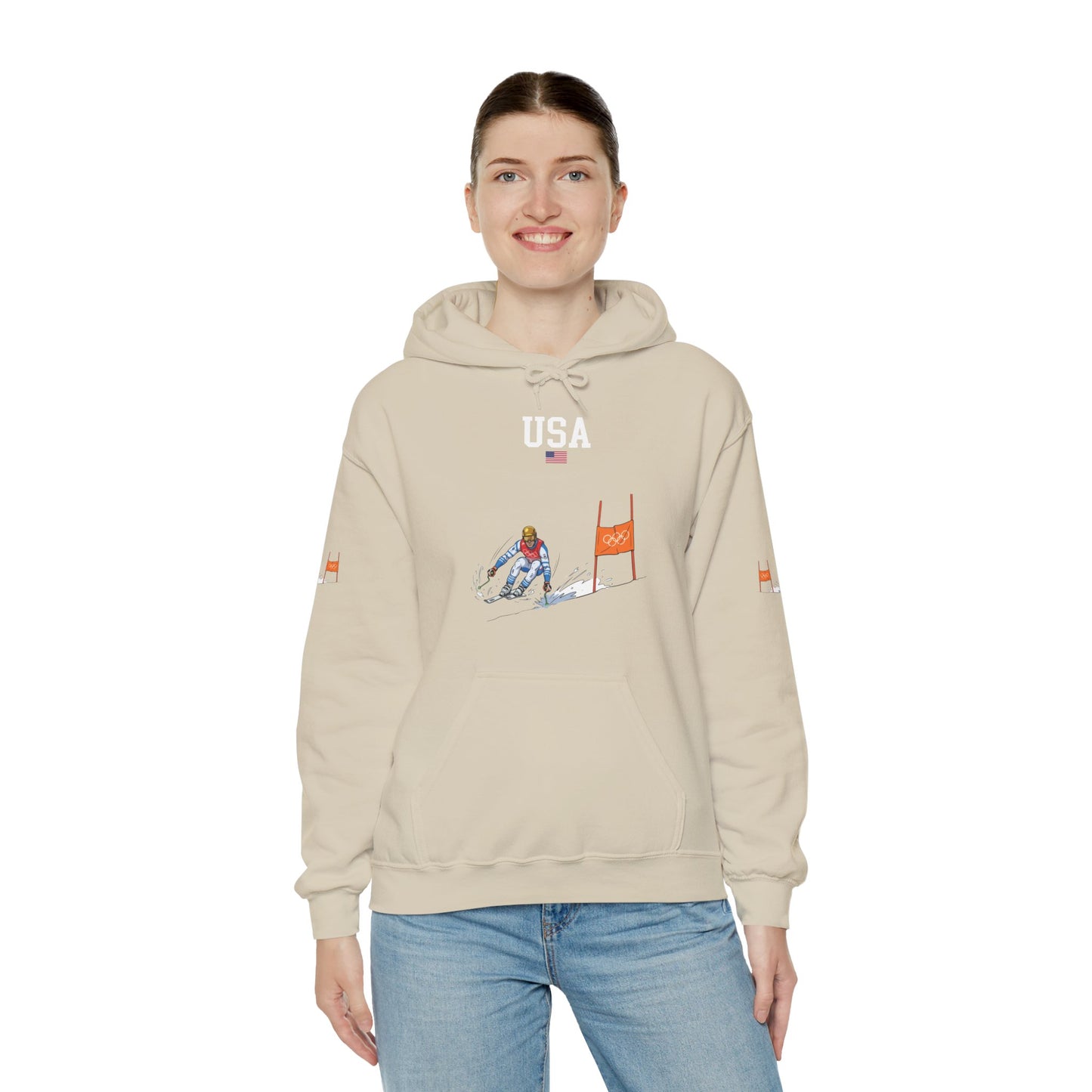 Princess Grace  TEAM USA  Unisex Heavy Blend  Hooded Sweatshirt