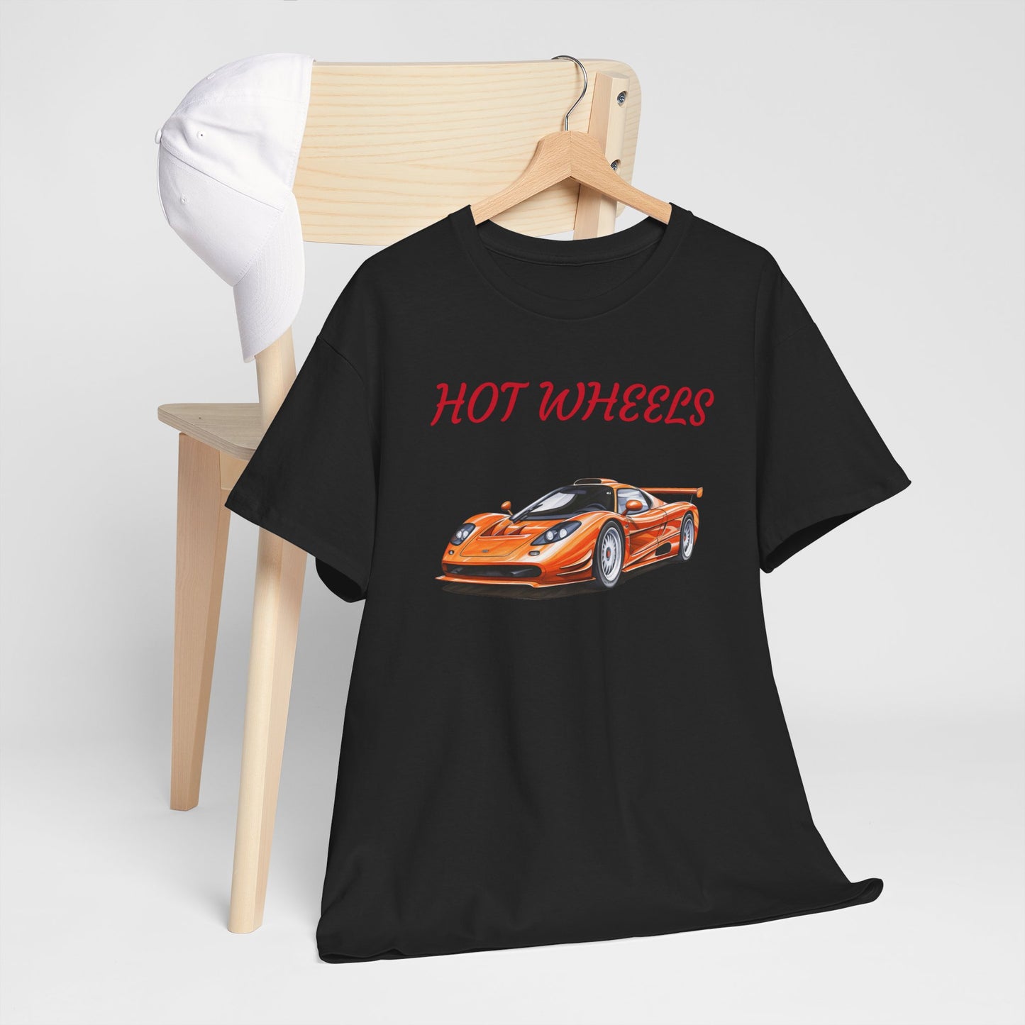 Princess Grace  Hot Wheels Unisex Heavy Cotton Tee Vintage Car Graphic T-Shirt for Car Enthusiasts