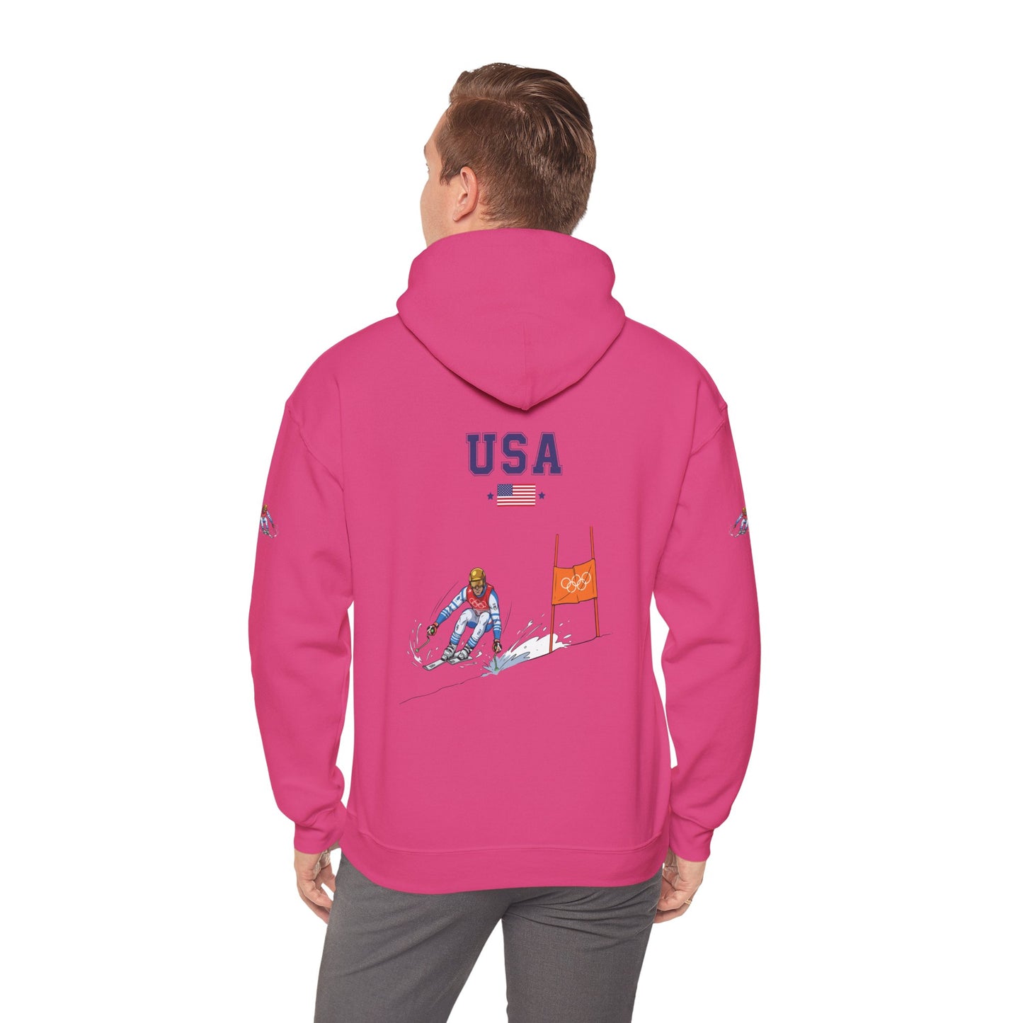 Princess Grace  TEAM USA  Unisex Heavy Blend  Hooded Sweatshirt