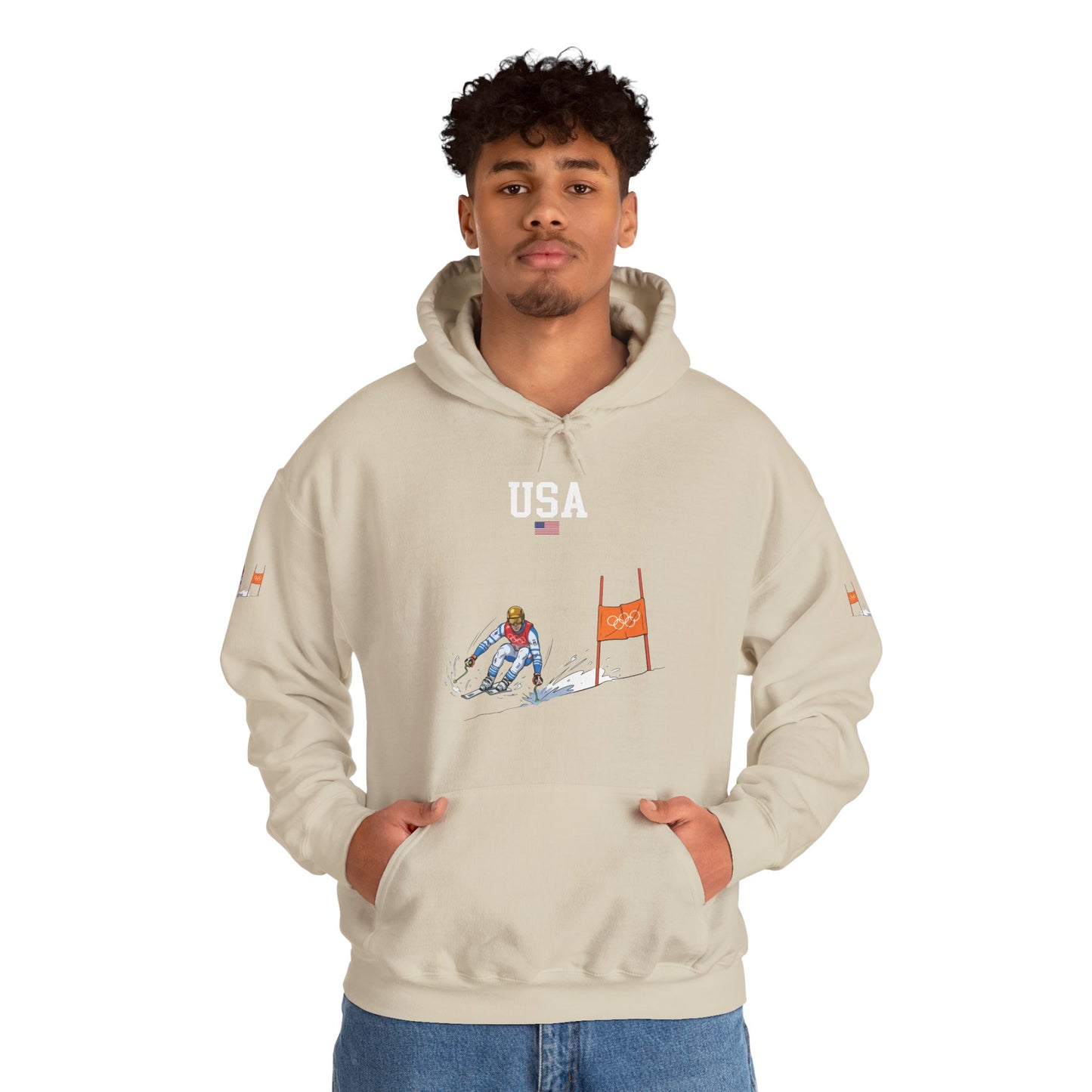 Princess Grace  TEAM USA  Unisex Heavy Blend  Hooded Sweatshirt