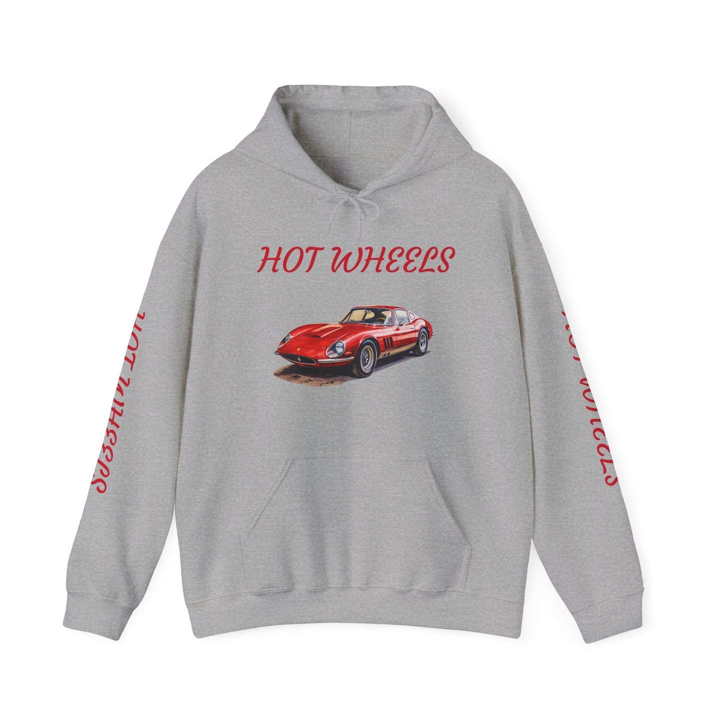 Cool Vintage Car Hoodie - Hot Wheels Design for Auto Enthusiasts