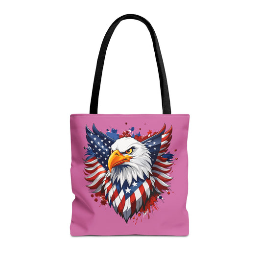 Princess Grace  Patriotic Eagle Tote Bag  American Spirit Design