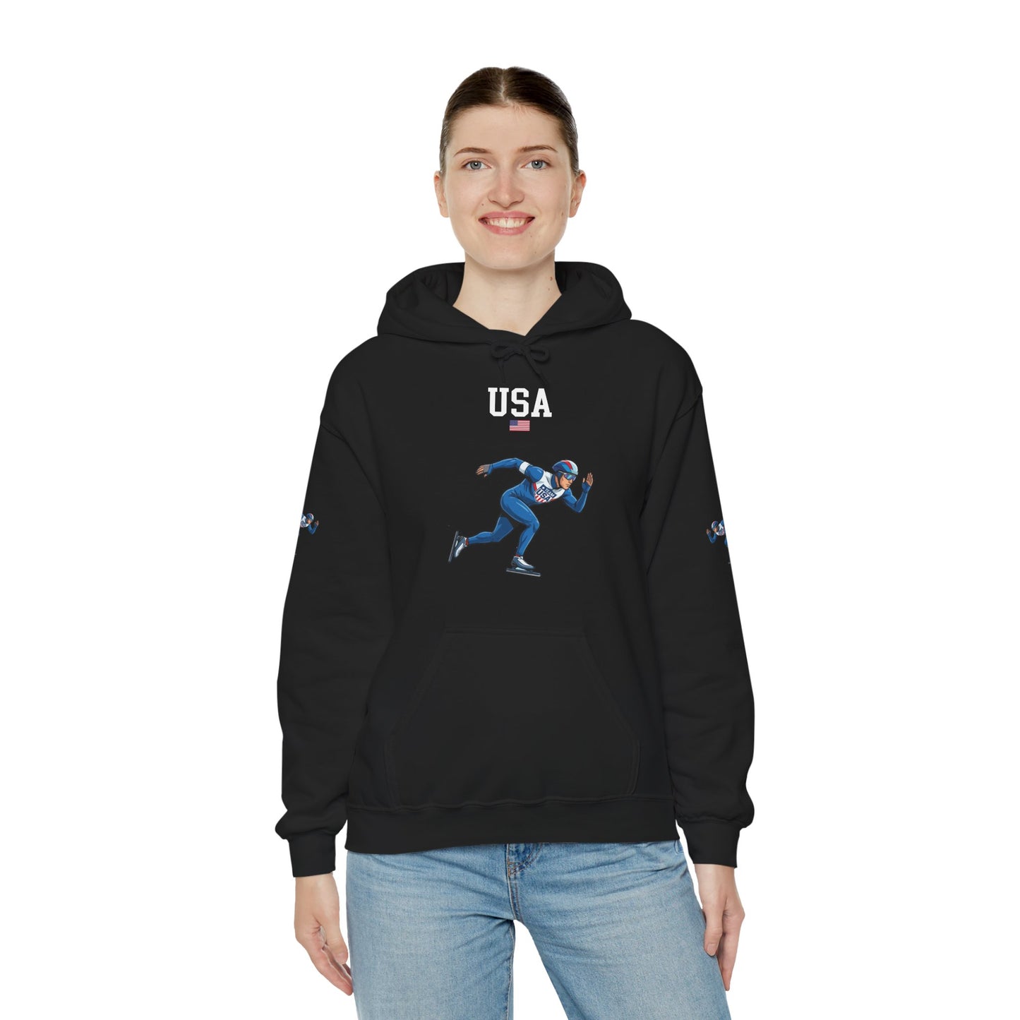 Princess Grace  TEAM USA  Unisex Heavy Blend Hooded Sweatshirt