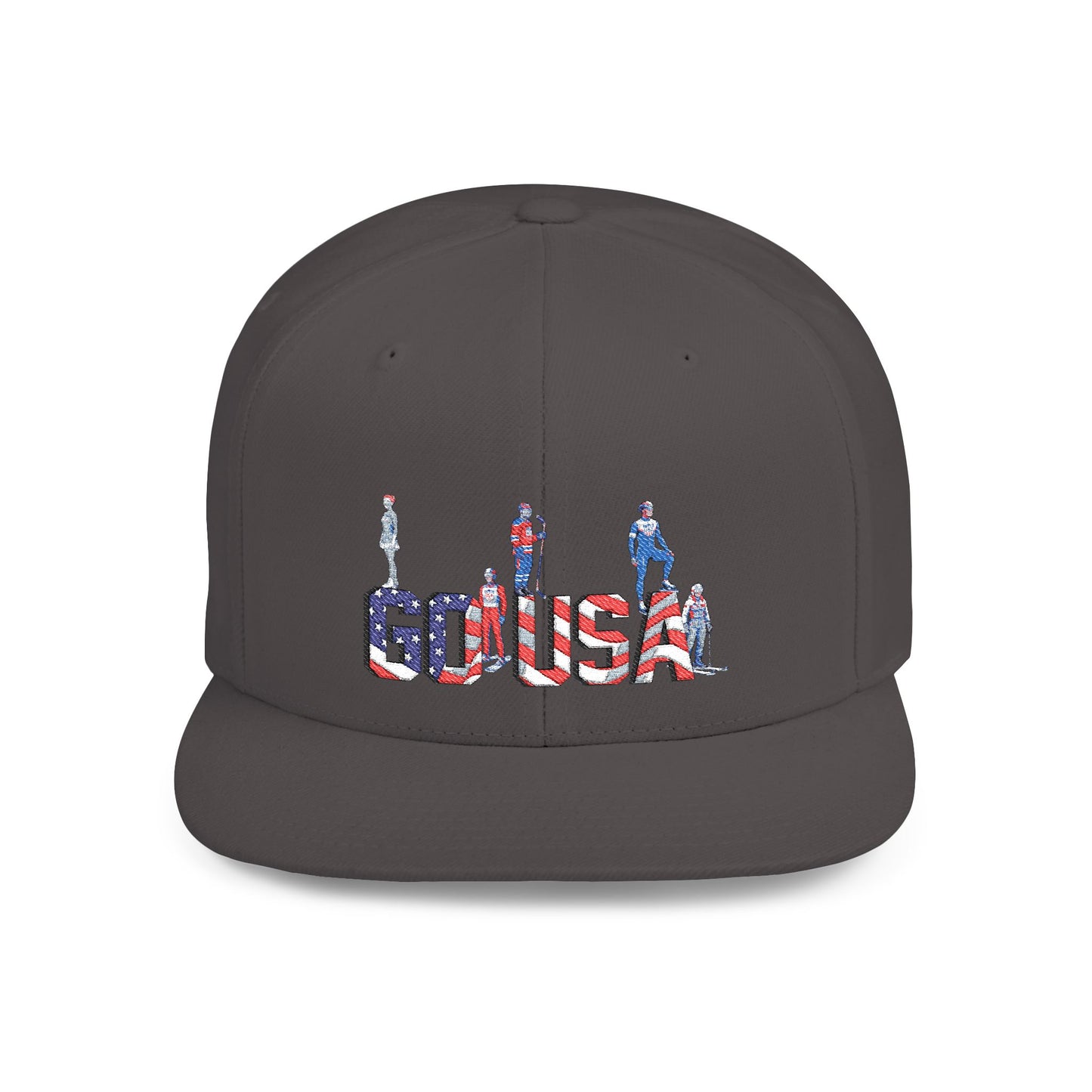 Princess Grace  TEAM USA  Flat Bill Snapback Hat