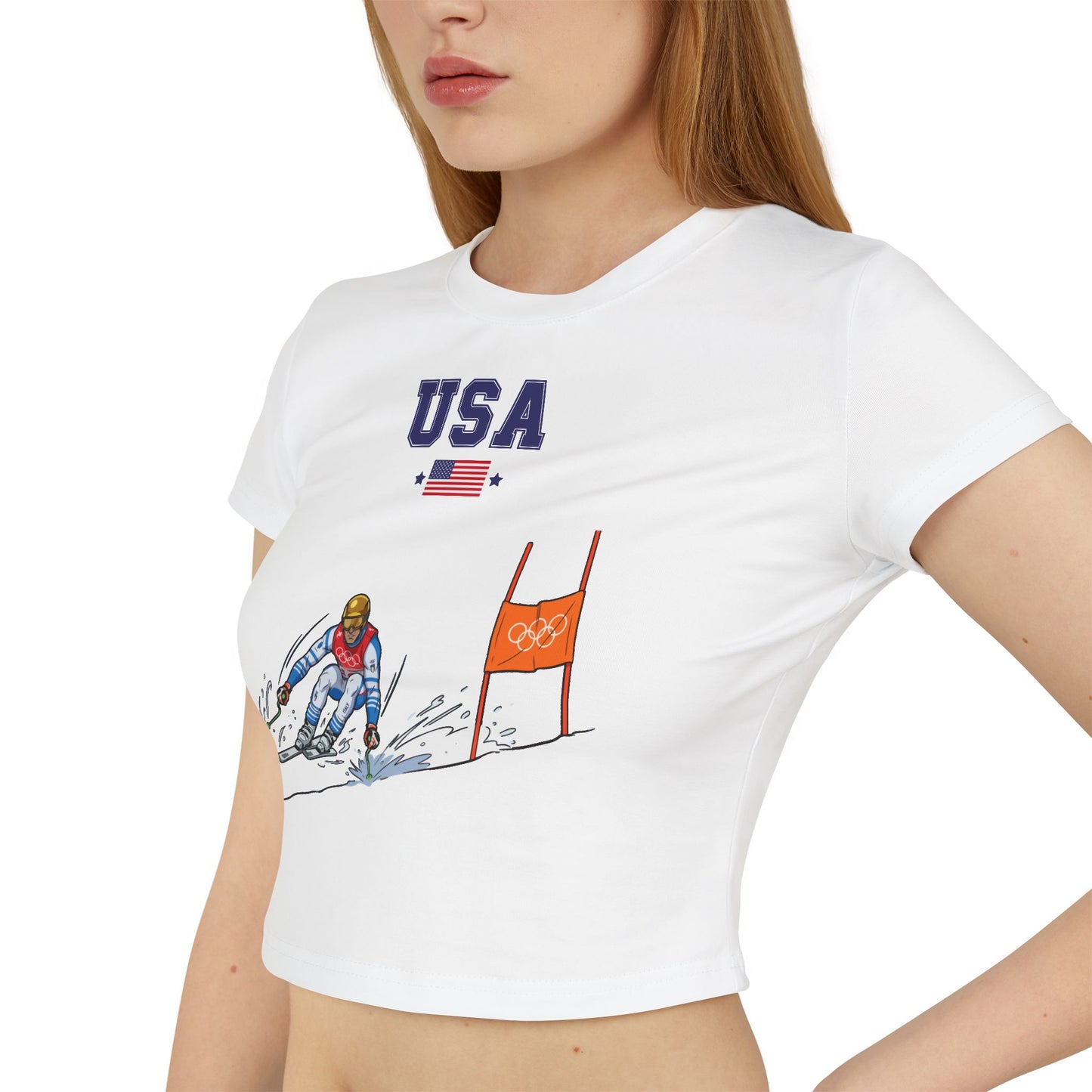 Princess Grace  TEAM USA  Women's Baby Tee
