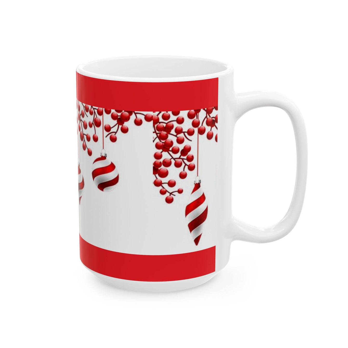 Princess Grace Festive Holiday Ornament Ceramic Mug  Perfect for Christmas Cheer  11oz 15oz
