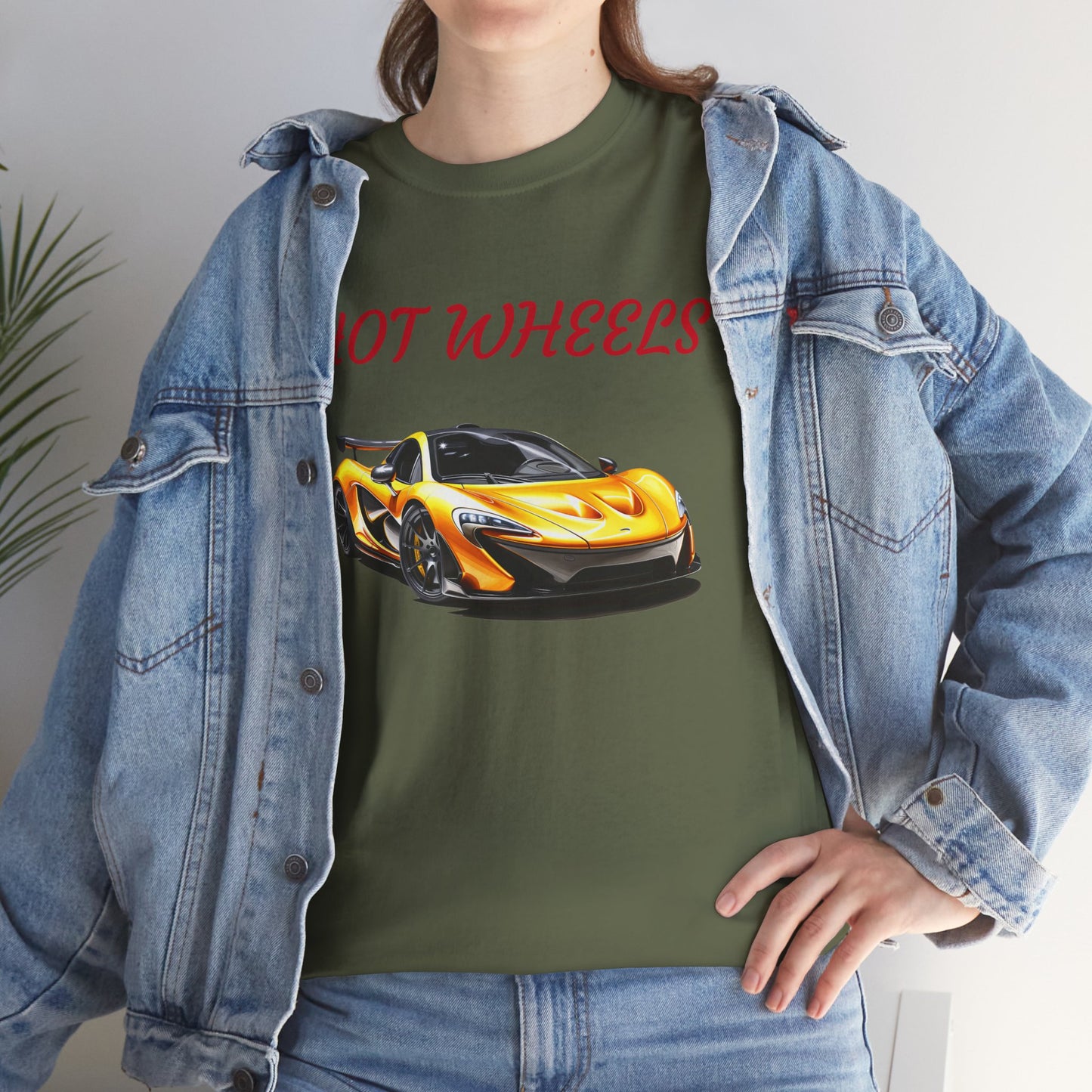 Princess Grace  Hot Wheels Unisex Heavy Cotton Tee Perfect for Car Enthusiasts