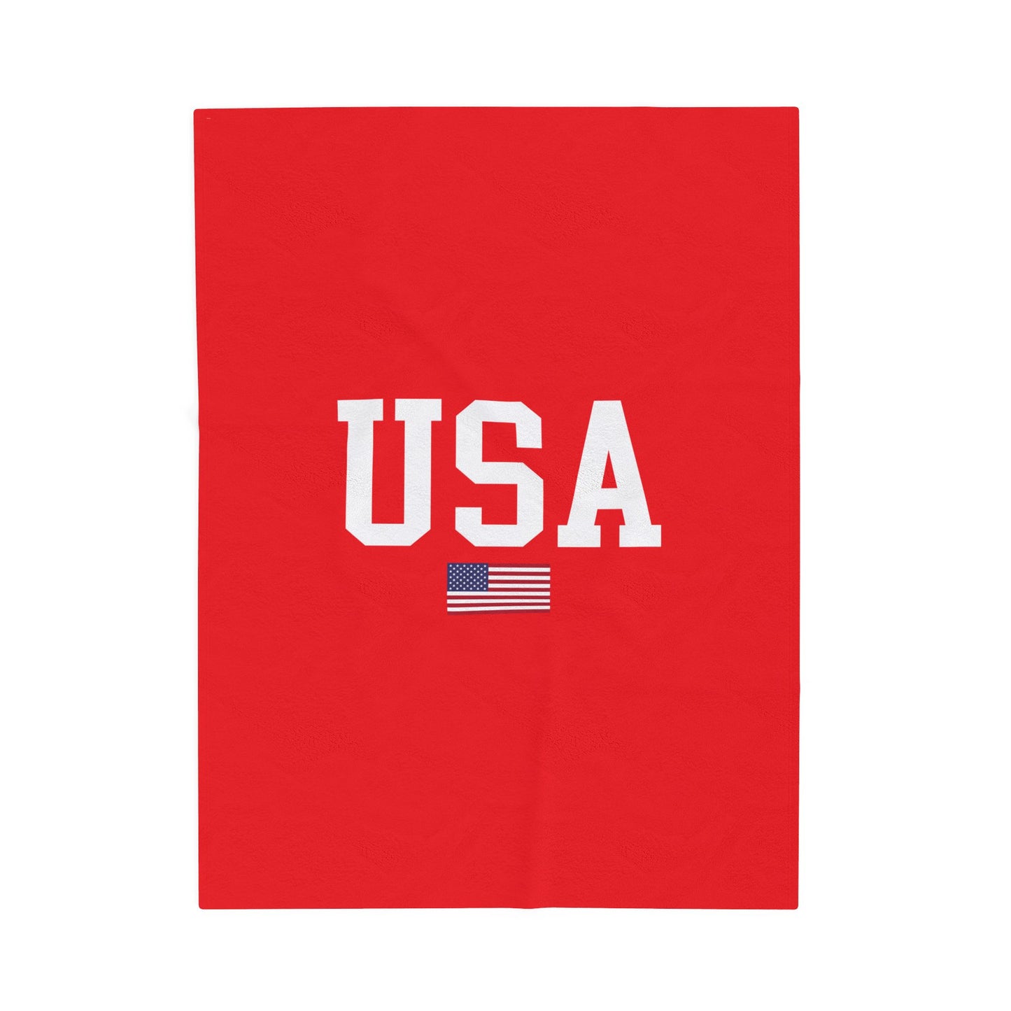 Princess Grace  TEAM USA  Velveteen Plush Blanket