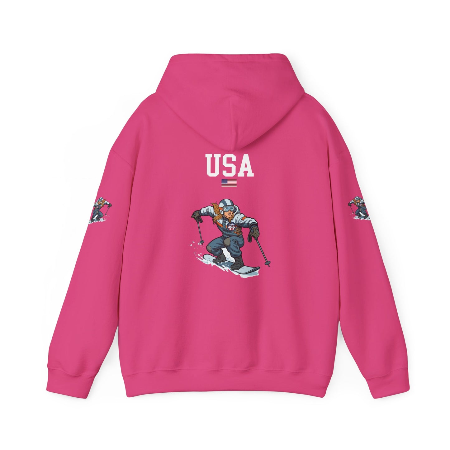 Princess Grace  TEAM USA  Unisex Heavy Blend Hooded Sweatshirt