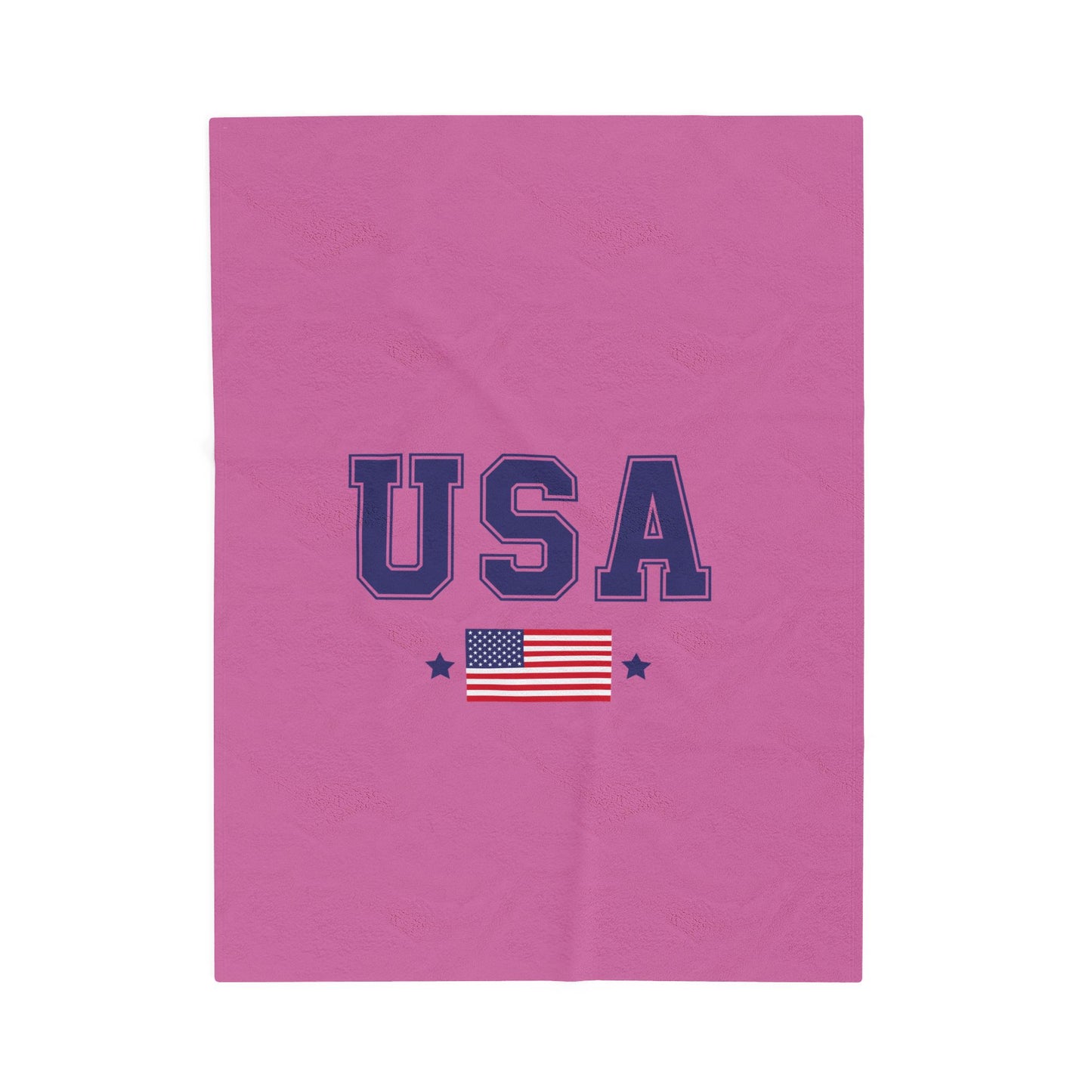 Princess Grace  TEAM USA  Velveteen Plush Blanket