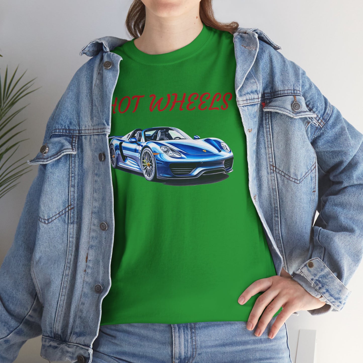 Princess Grace  Hot Wheels Unisex Heavy Cotton Tee Perfect Gift for Car Enthusiasts