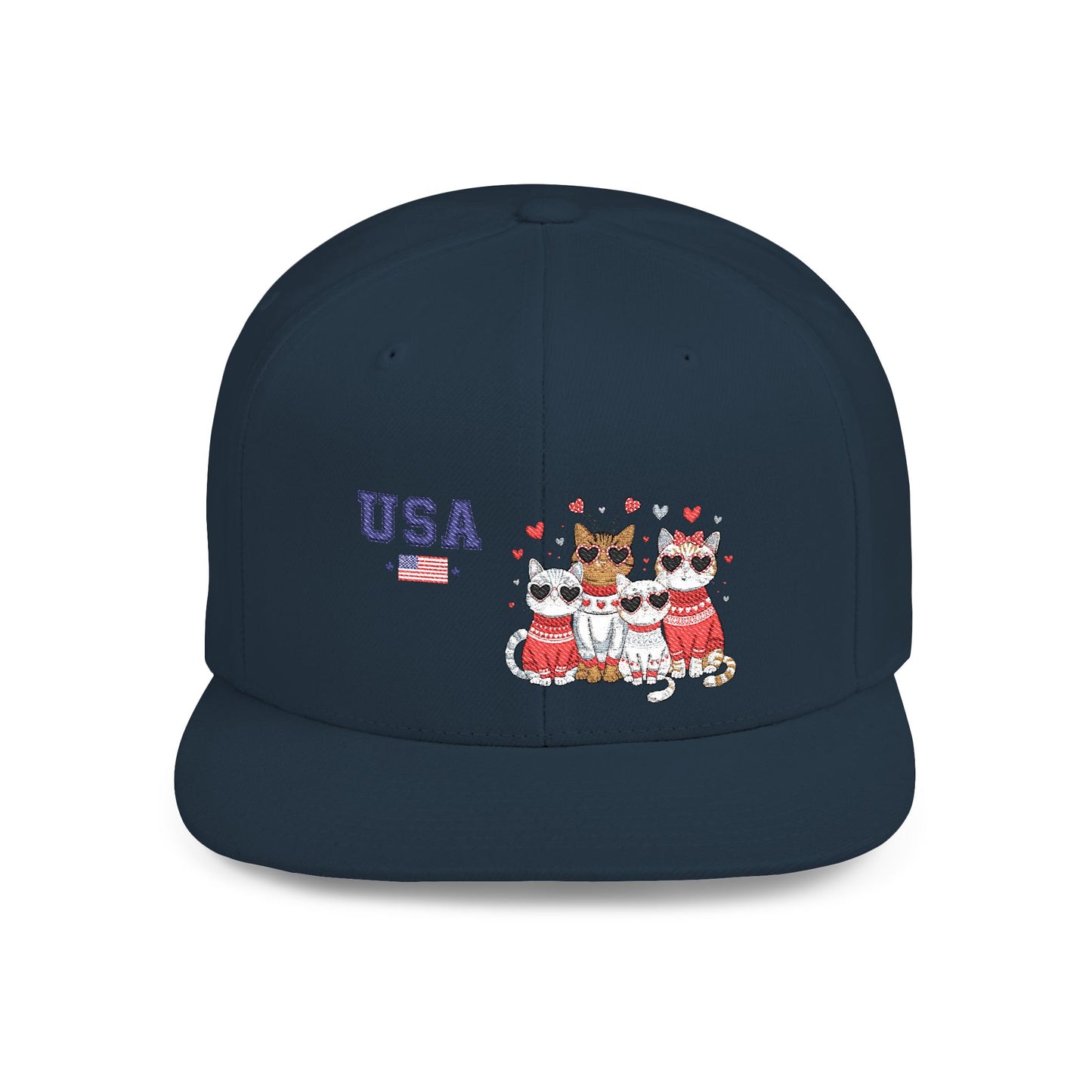 Princess Grace  TEAM USA  Flat Bill Snapback Hat