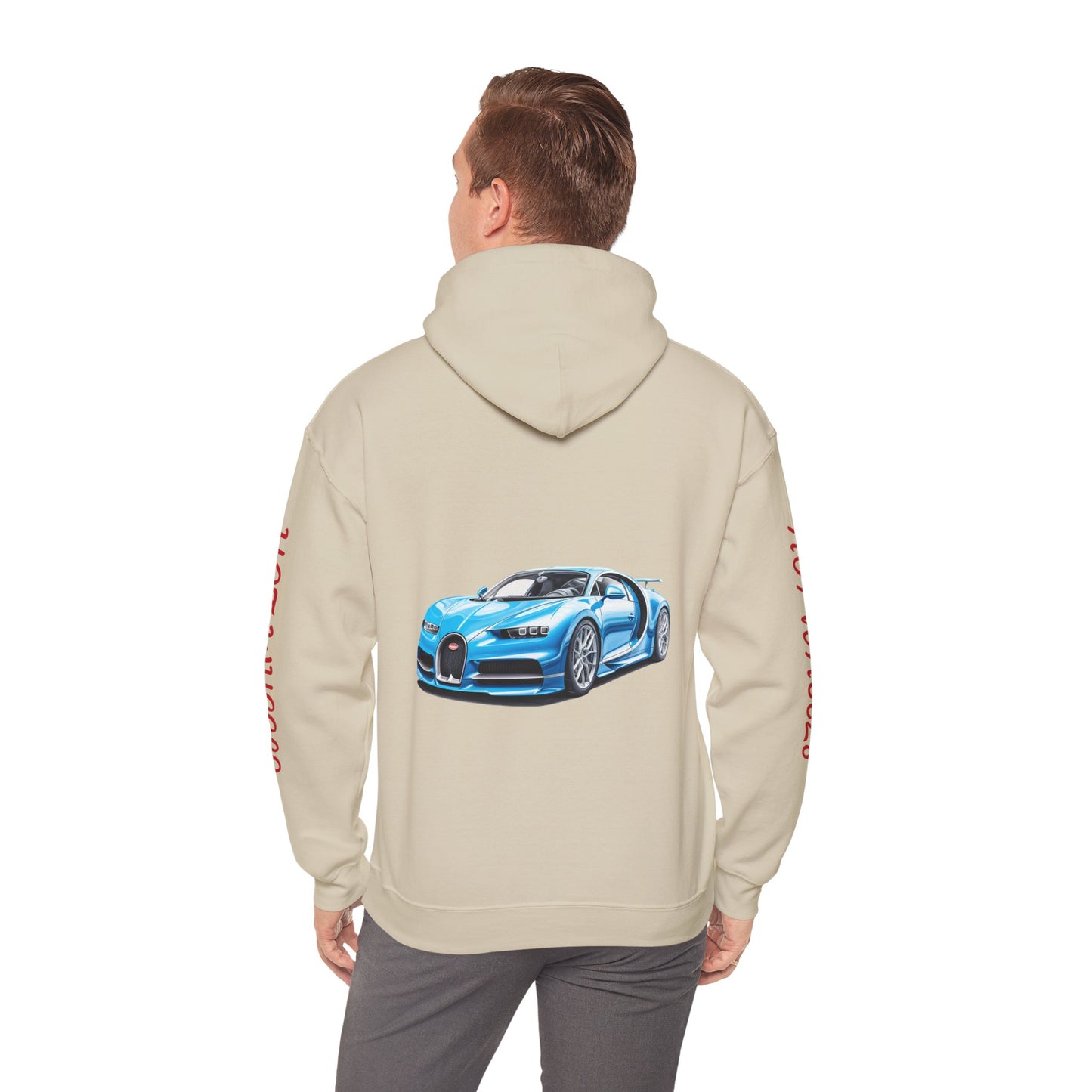 Princess Grace  Cool Car Graphic Hoodie Hot Wheels Design for Auto Enthusiasts