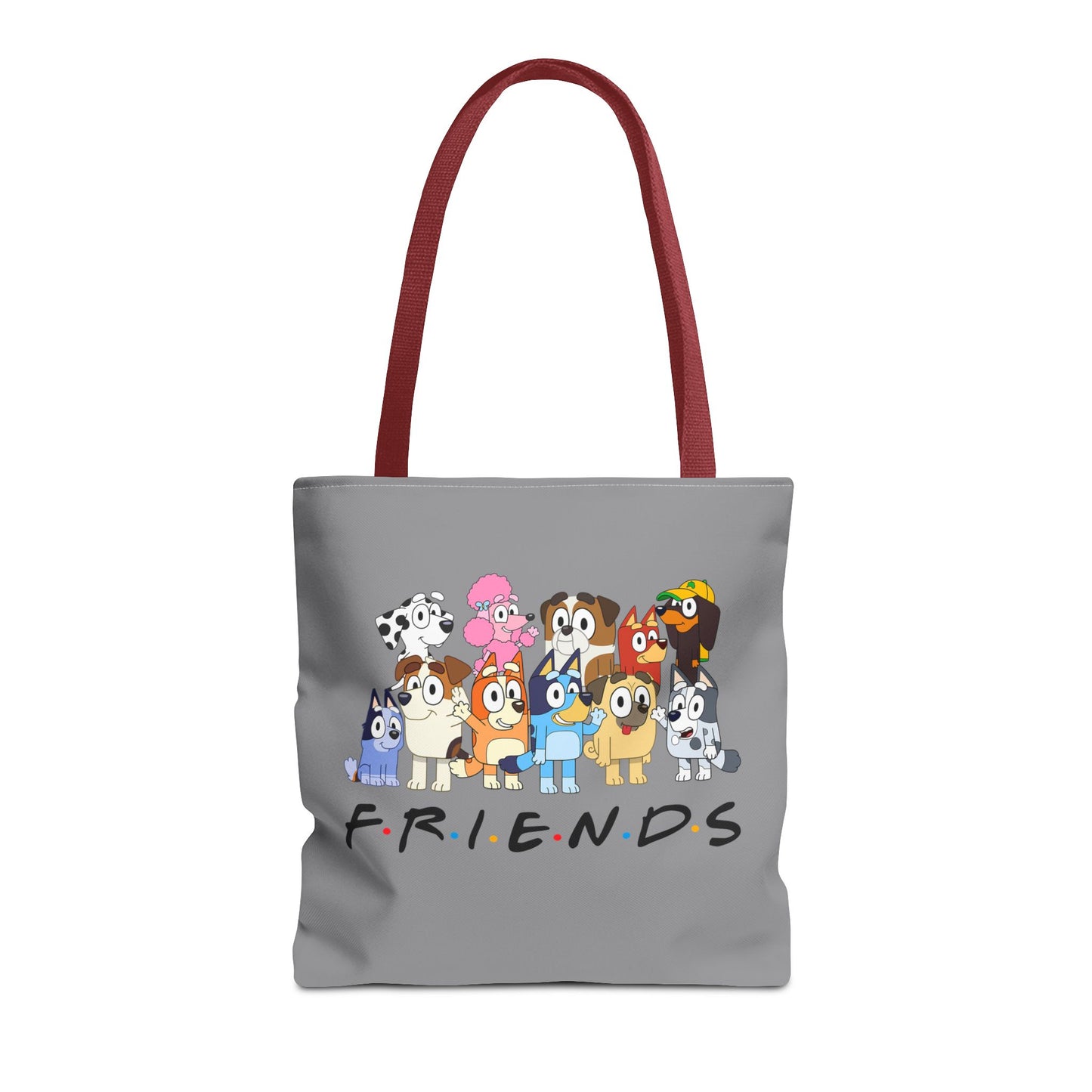 Princess Grace  Friends Dog Character Tote Bag  Cute Animal Design for Daily Use