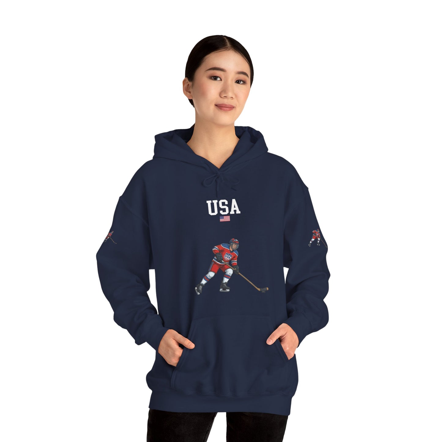Princess Grace  TEAM USA  Unisex Heavy Blend Hooded Sweatshirt