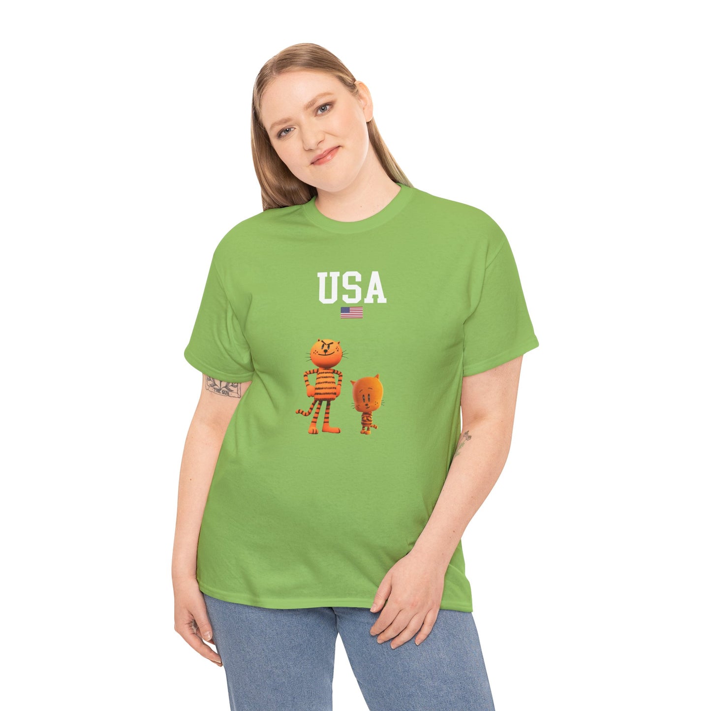 Princess Grace  TEAM USA  Unisex Heavy Cotton Tee