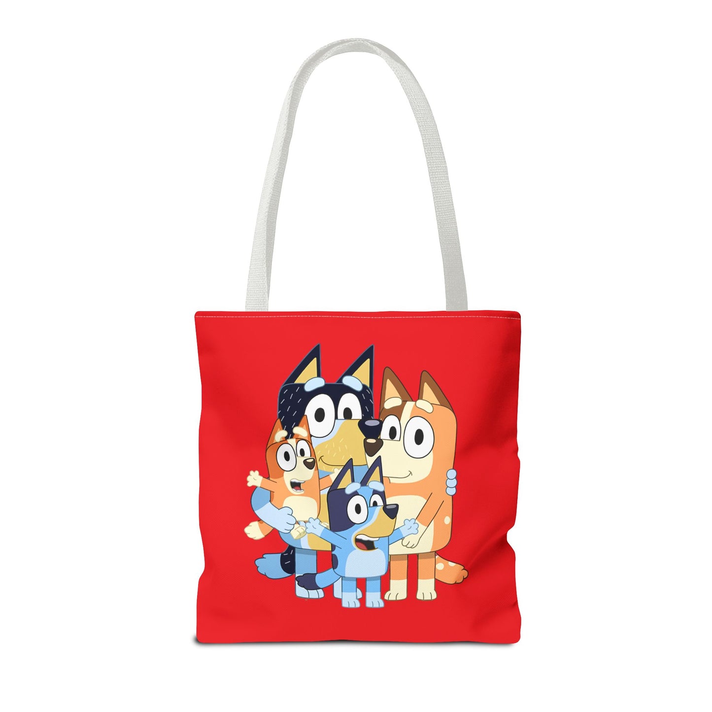 Princess Grace  Colorful Cartoon Family Tote Bag Ideal for Kids and Family Outings