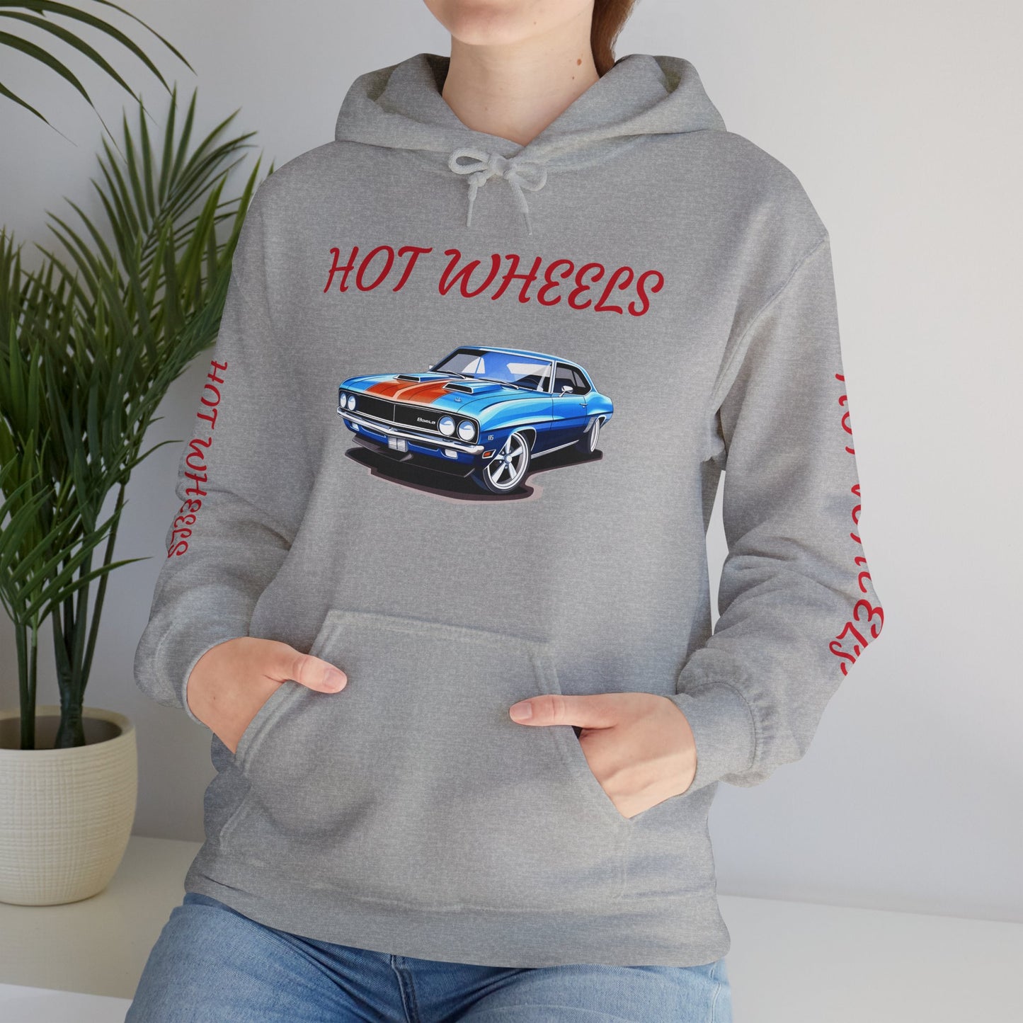 Princess Grace  Hot Wheels Unisex Heavy Blend Hooded Sweatshirt Classic Car Enthusiast Gift