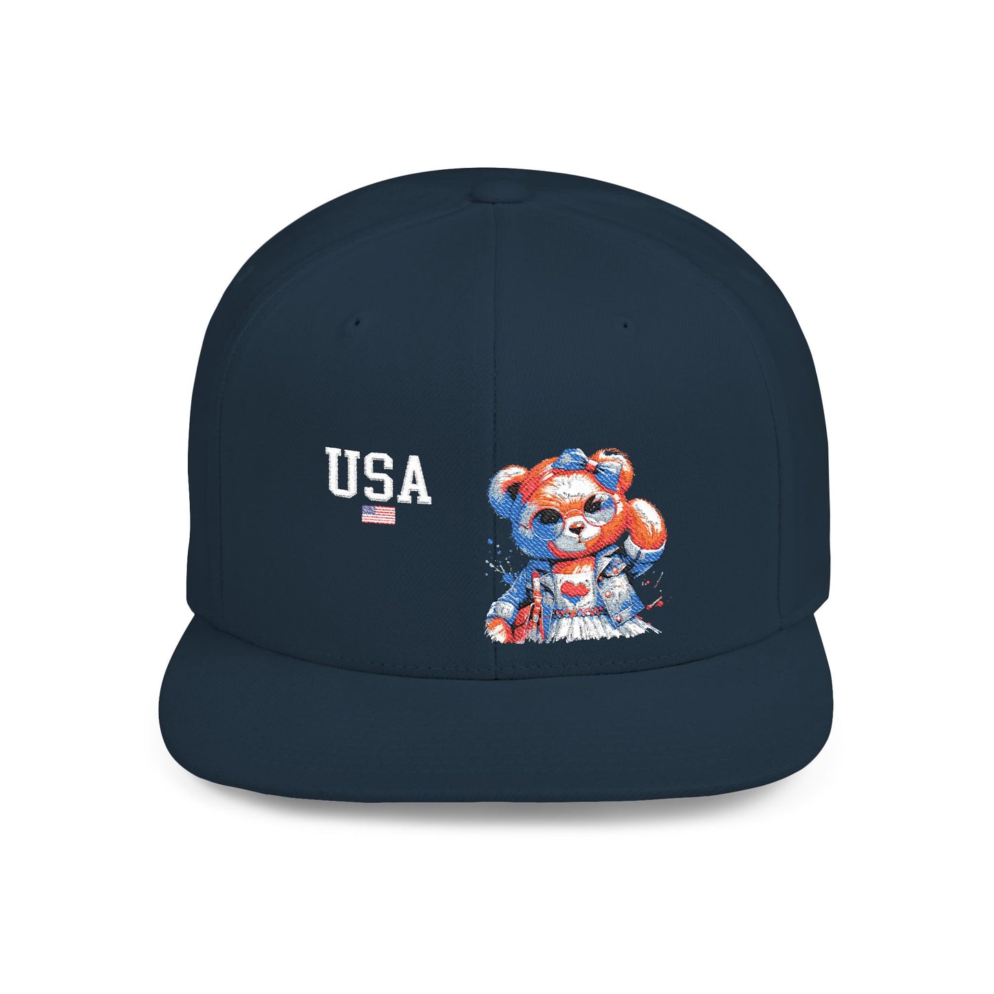 Princess Grace  TEAM USA  Flat Bill Snapback Hat