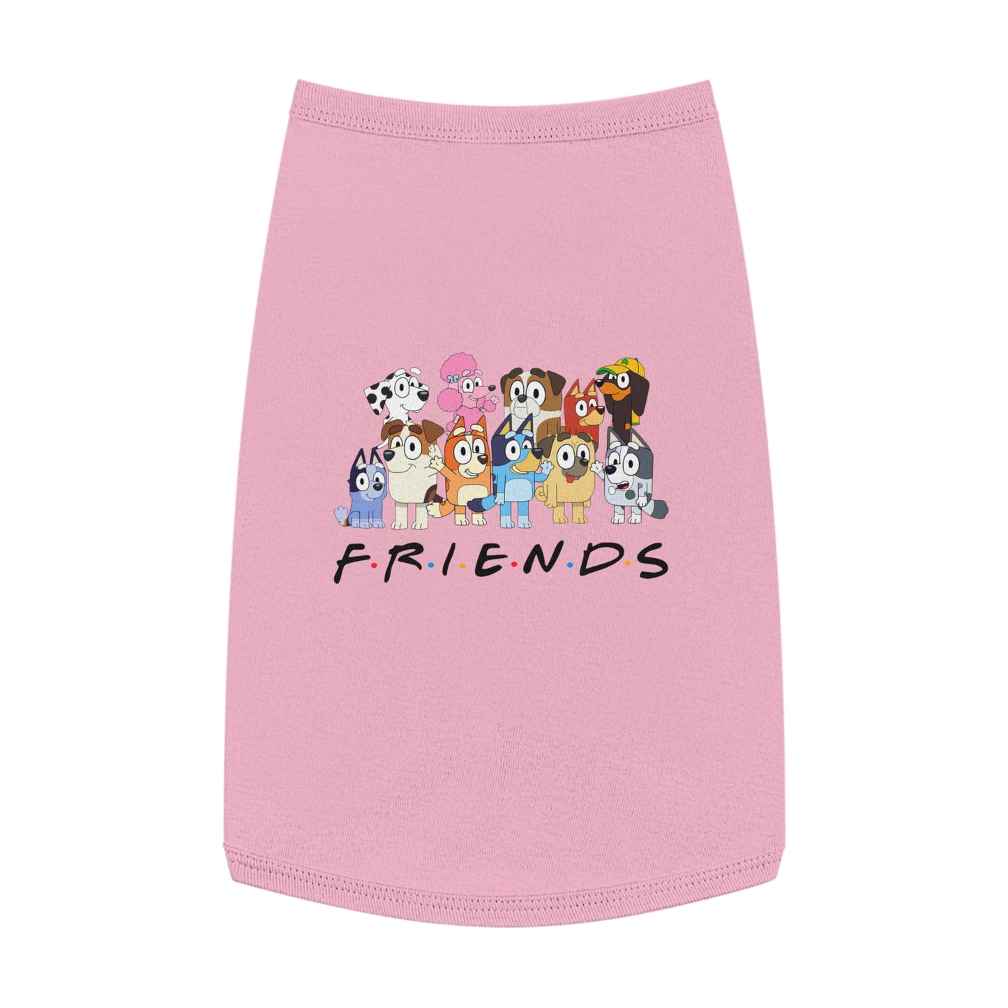 Princess Grace BLUEY Pet Tank Top Cozy Canine Friends Design for Dogs  Ideal for Playdates & Everyday Wear