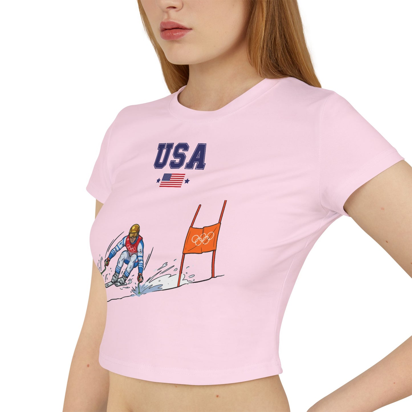 Princess Grace  TEAM USA  Women's Baby Tee