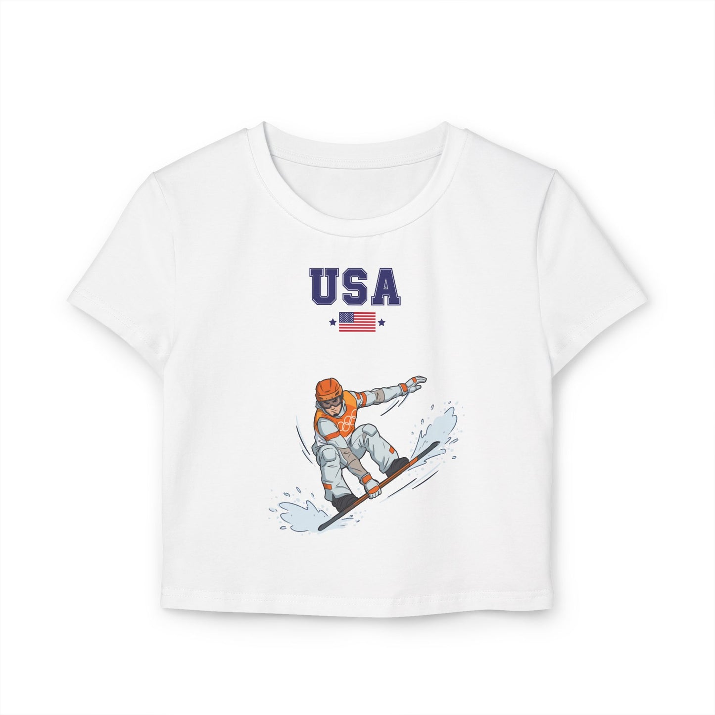 Princess Grace  TEAM USA   Snowboard  Womens  Baby Tee
