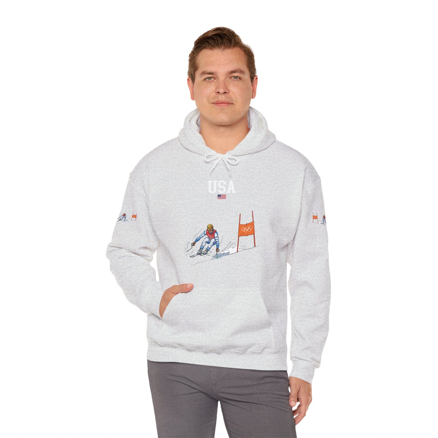 Princess Grace  TEAM USA  Unisex Heavy Blend  Hooded Sweatshirt