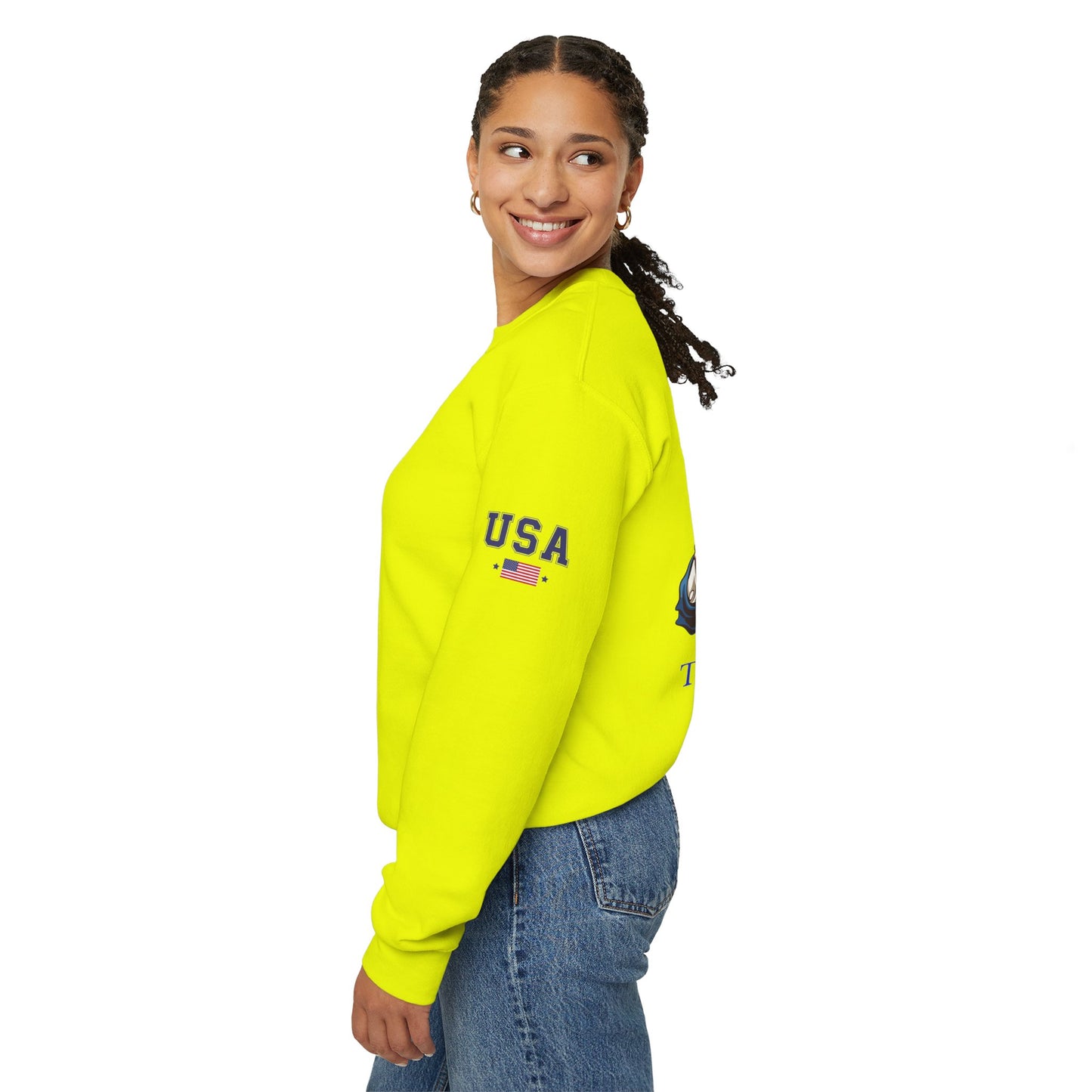 Princess Grace  TEAM USA  Unisex Heavy Blend Crewneck Sweatshirt