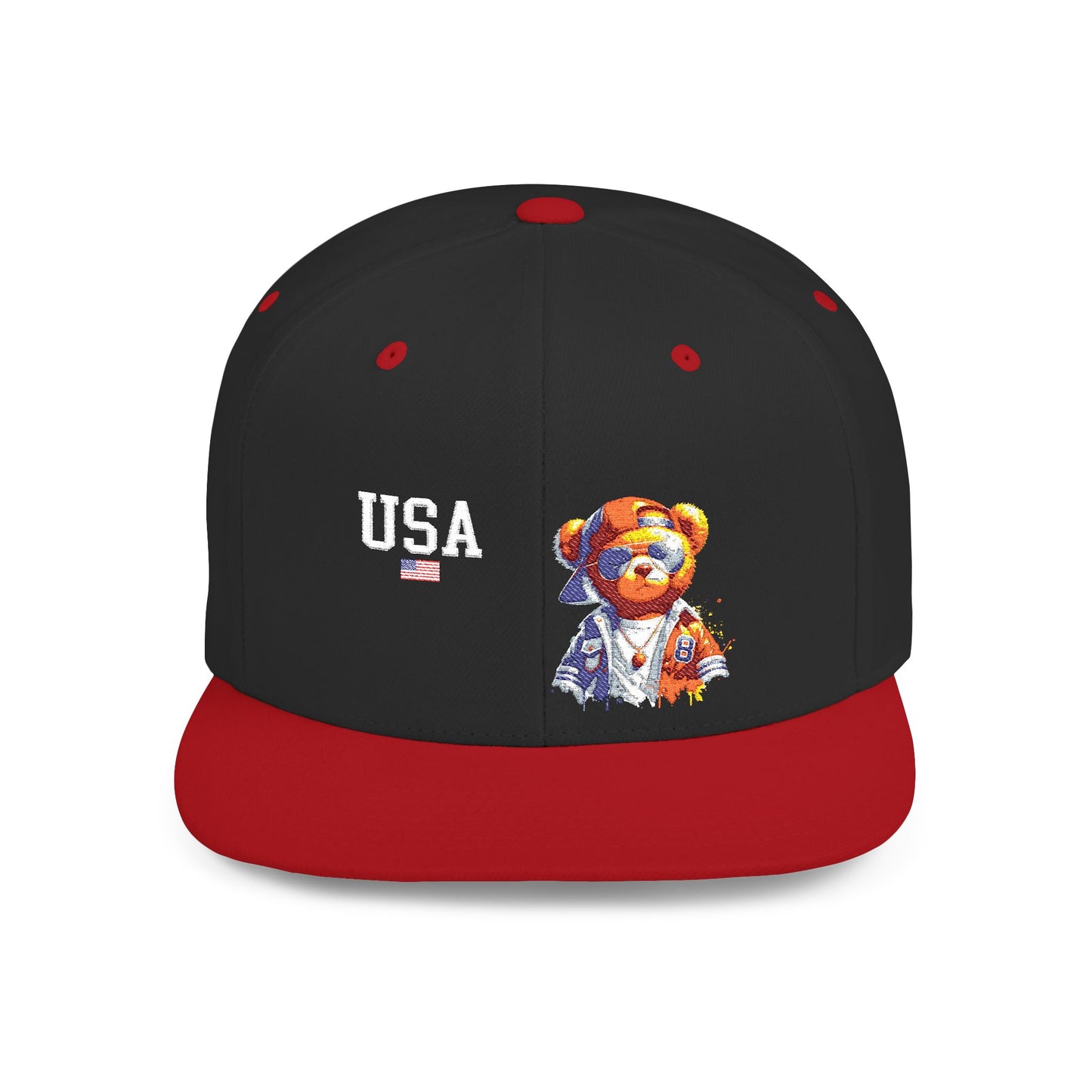 Princess Grace  TEAM USA  Flat Bill Snapback Hat