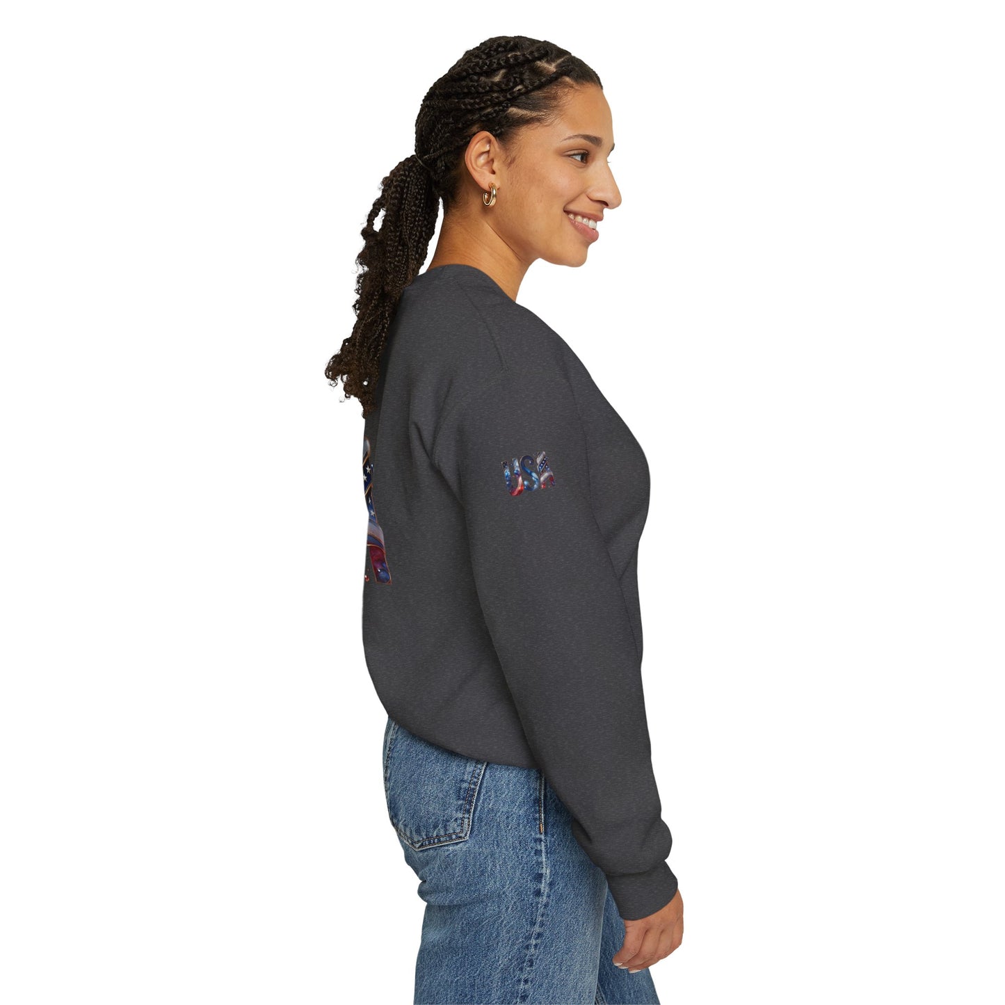 Princess Grace TEAM USA  Unisex Heavy Blend Crewneck Sweatshirt
