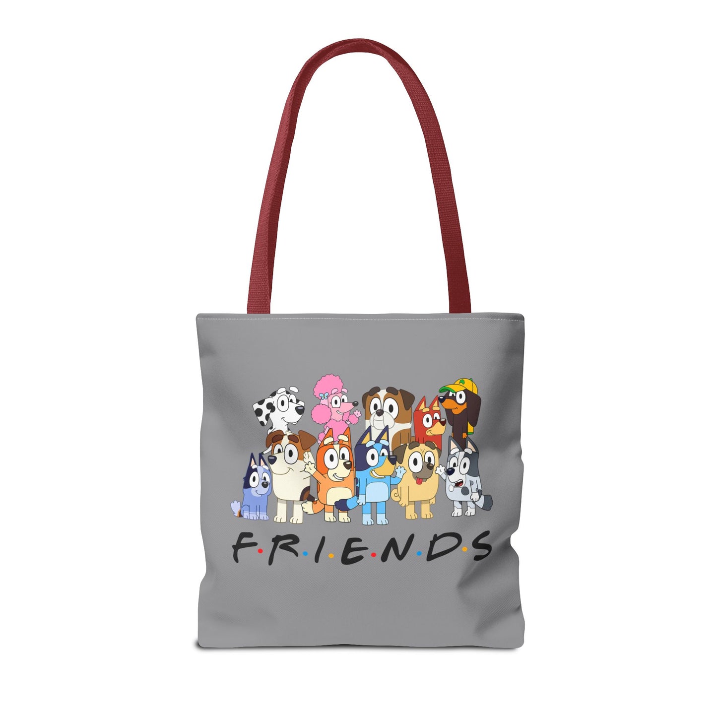 Princess Grace  Friends Dog Character Tote Bag  Cute Animal Design for Daily Use