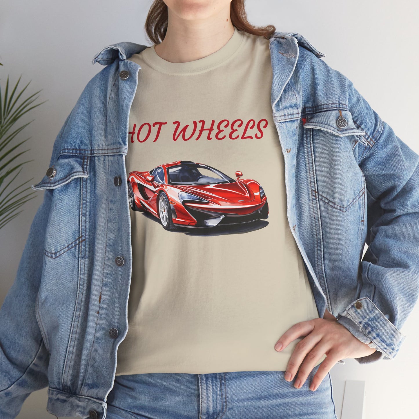 Princess Grace  Hot Wheels Car Graphic Unisex Heavy Cotton Tee