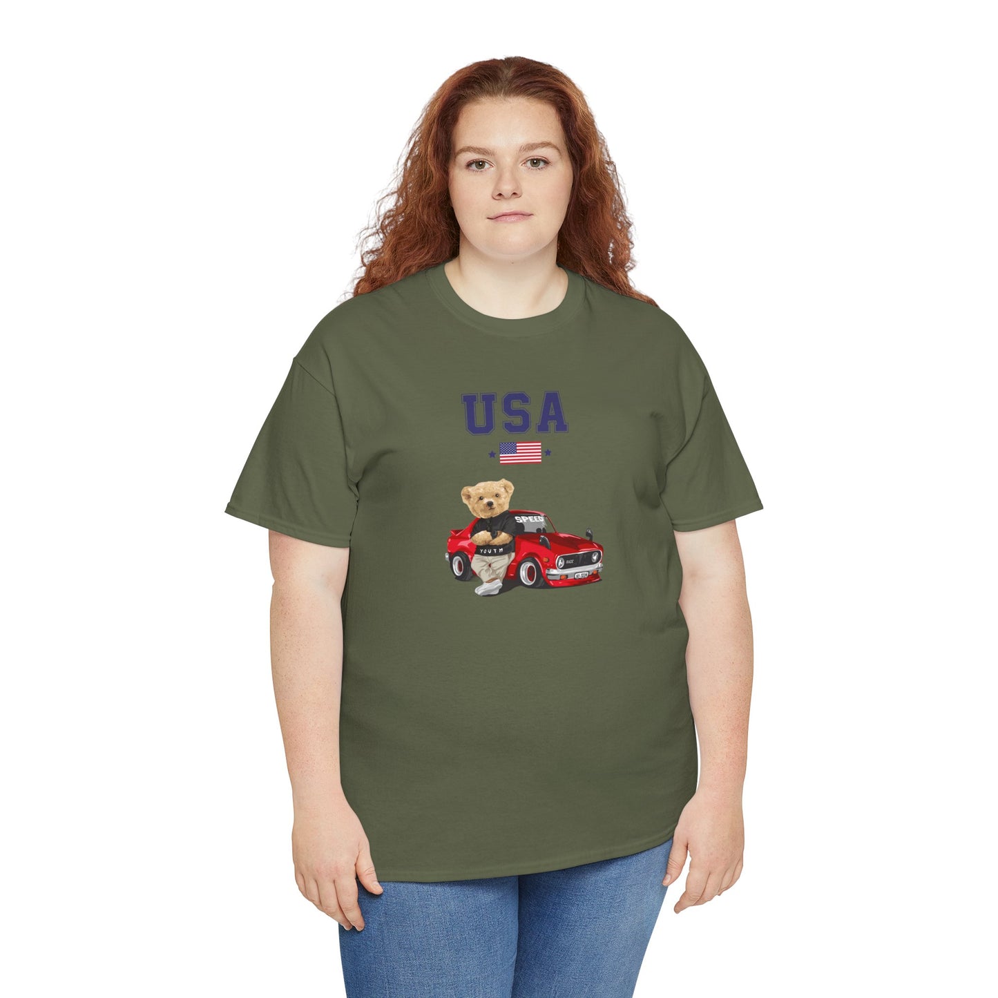 Princess Grace  TEAM USA  Unisex Heavy Cotton Tee