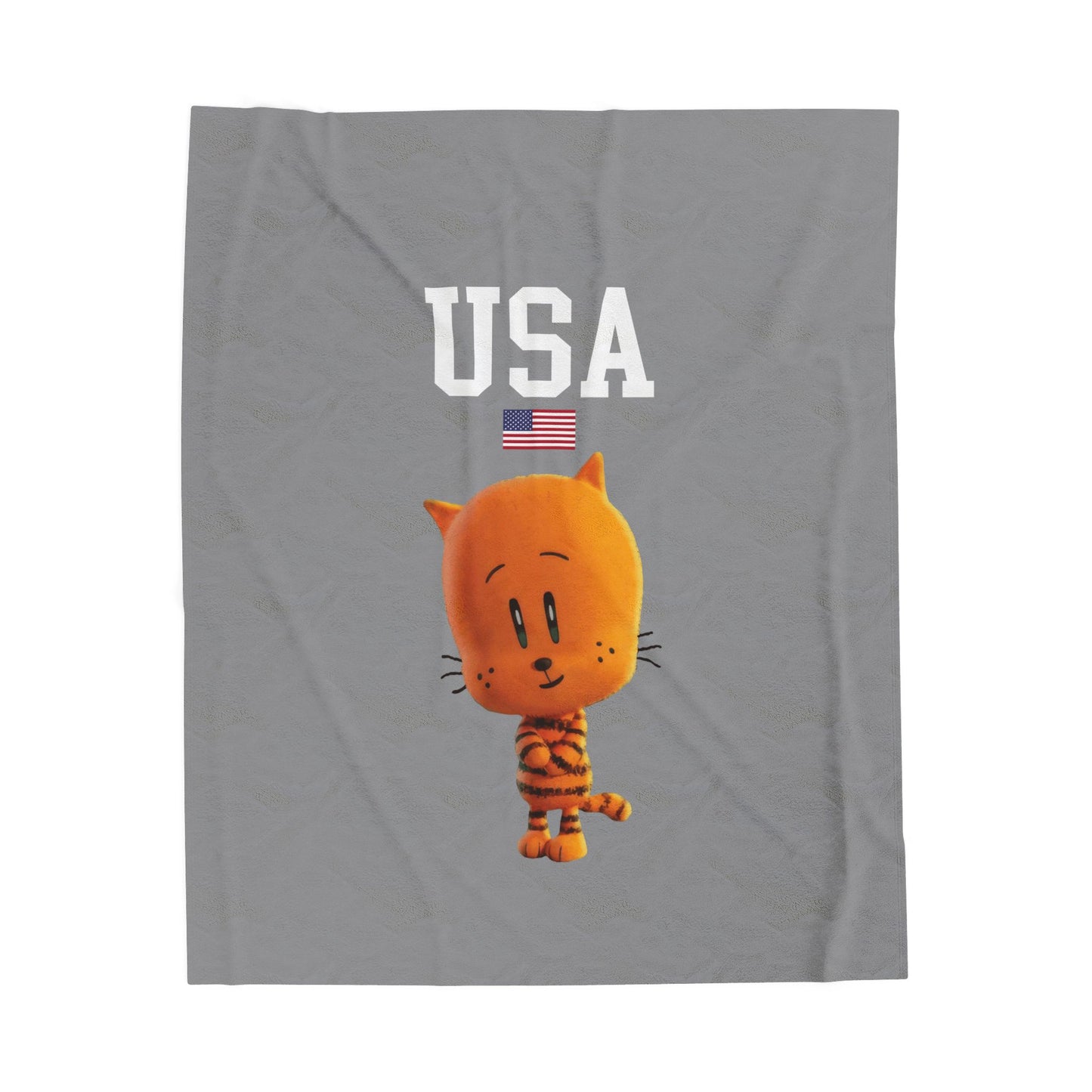 Princess Grace  TEAM USA  Velveteen Plush Blanket