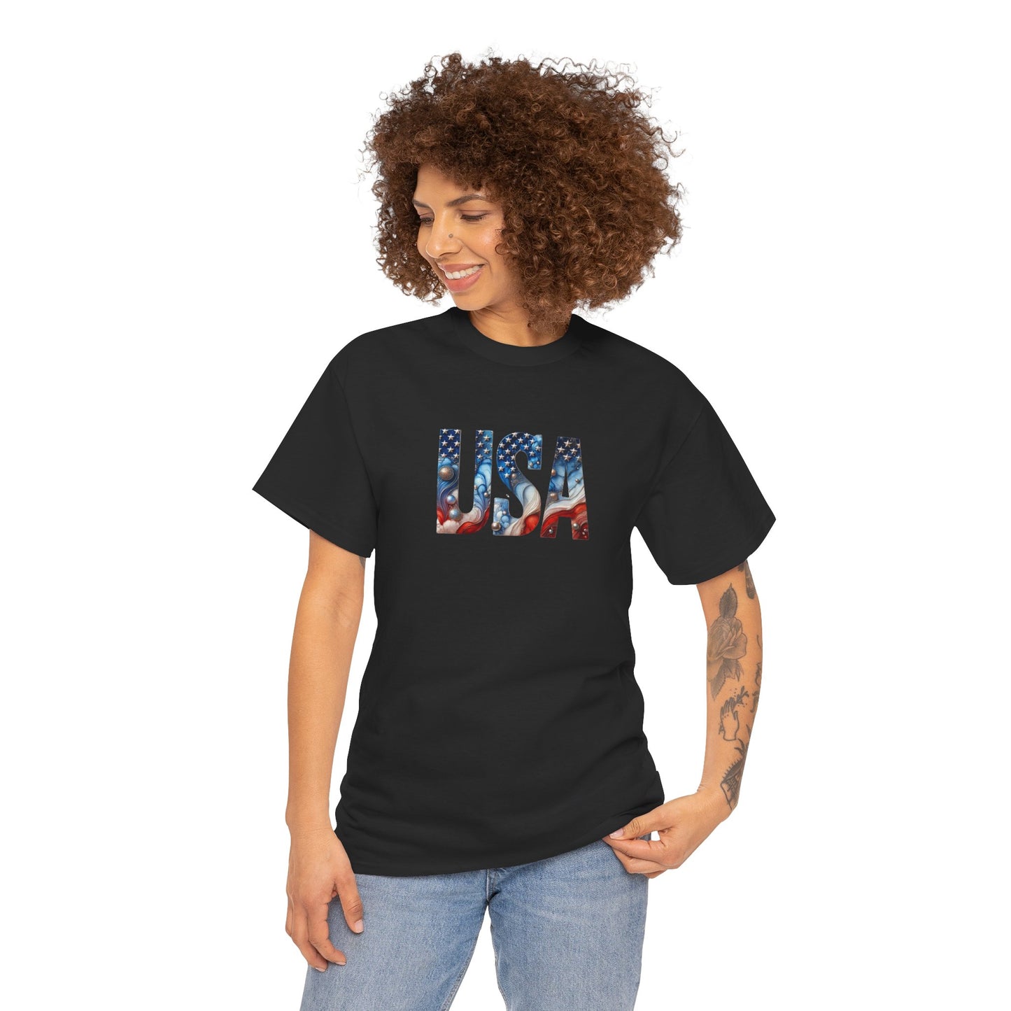 Princess Grace  TEAM USA   Unisex  Heavy Cotton Tee