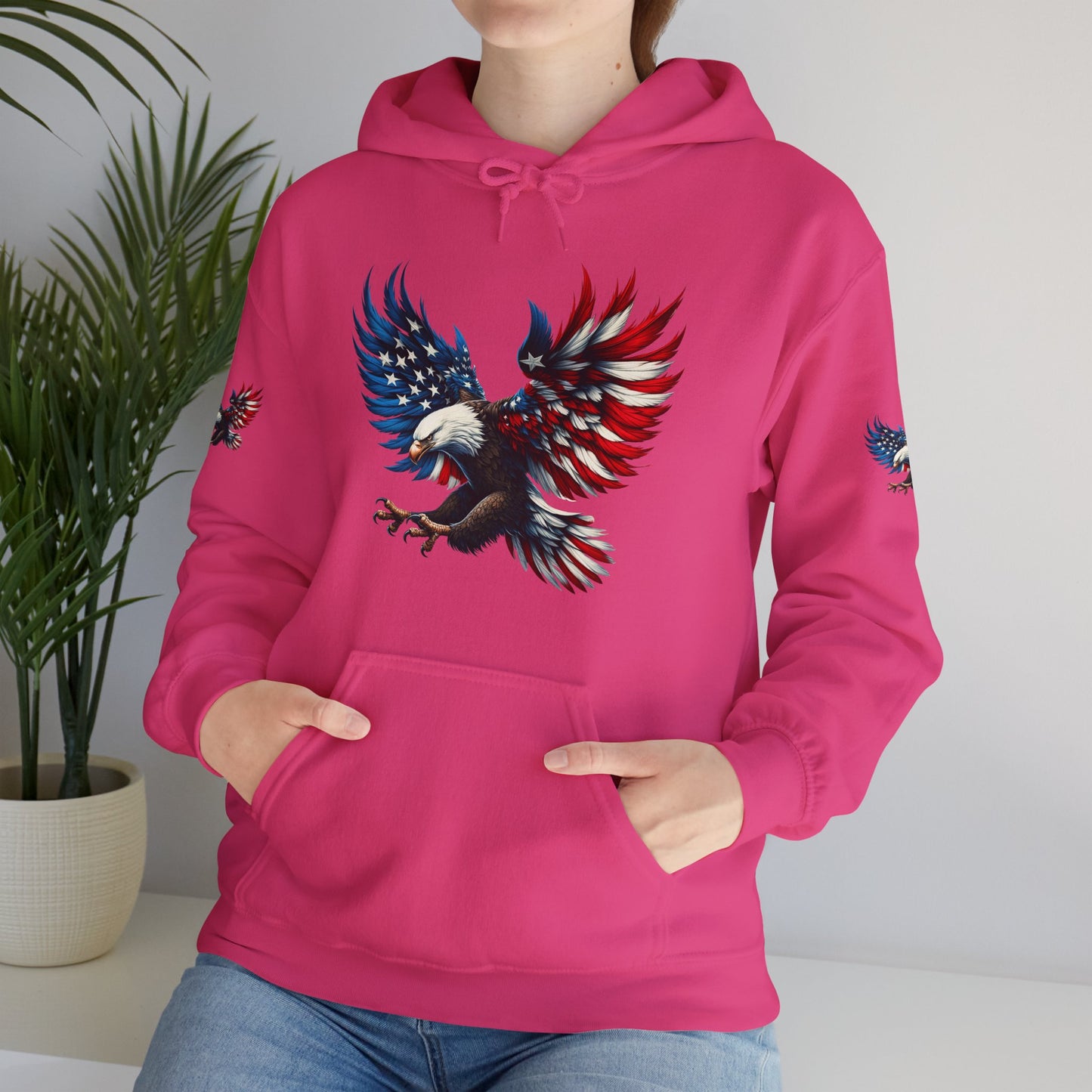Princess Grace American Eagle Unisex Heavy Blend Hooded Sweatshirt