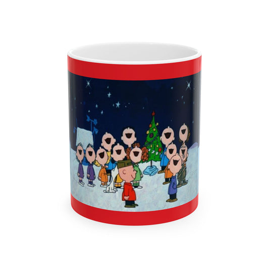 Princess Grace Christmas Cheer Ceramic Mug  11oz & 15oz  Holiday Spirit Design