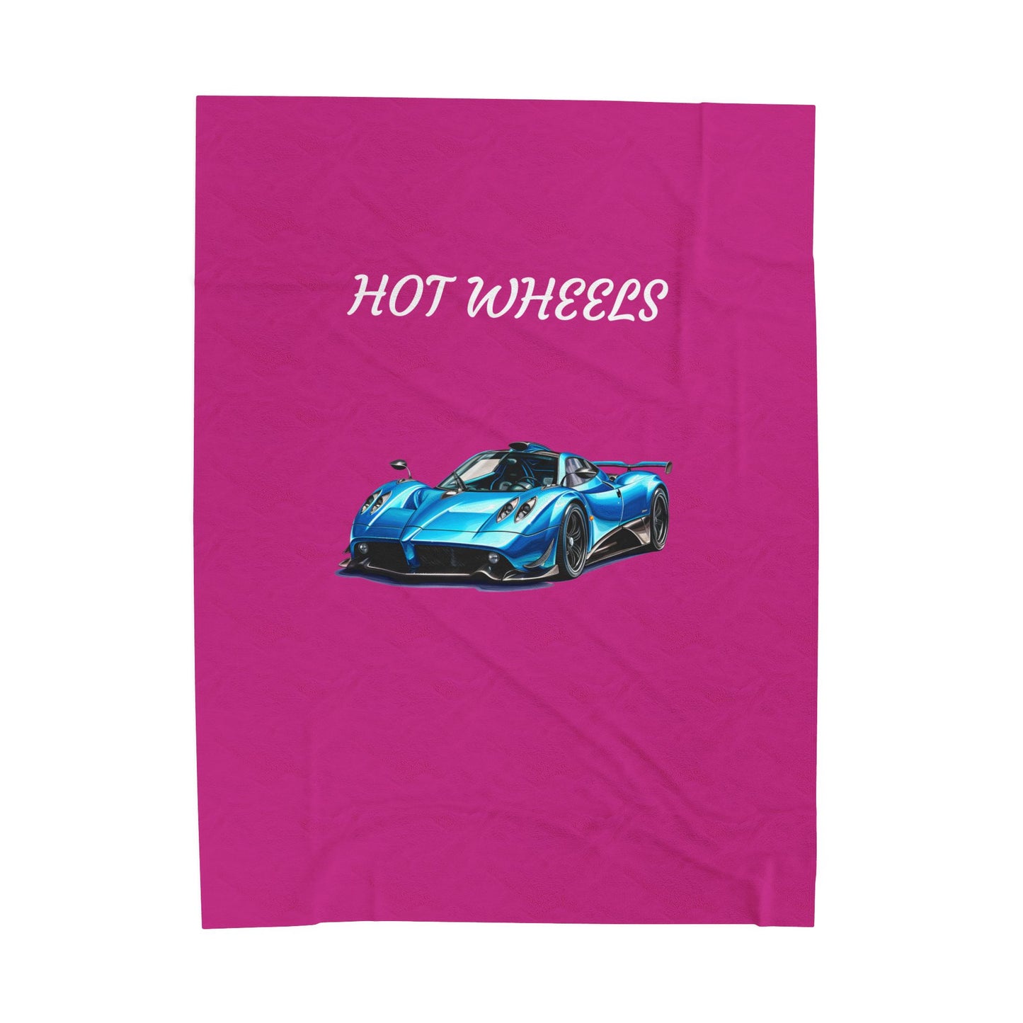 Princess Grace  Hot Wheels Velveteen Plush Blanket  Cozy Throw for Car Enthusiasts