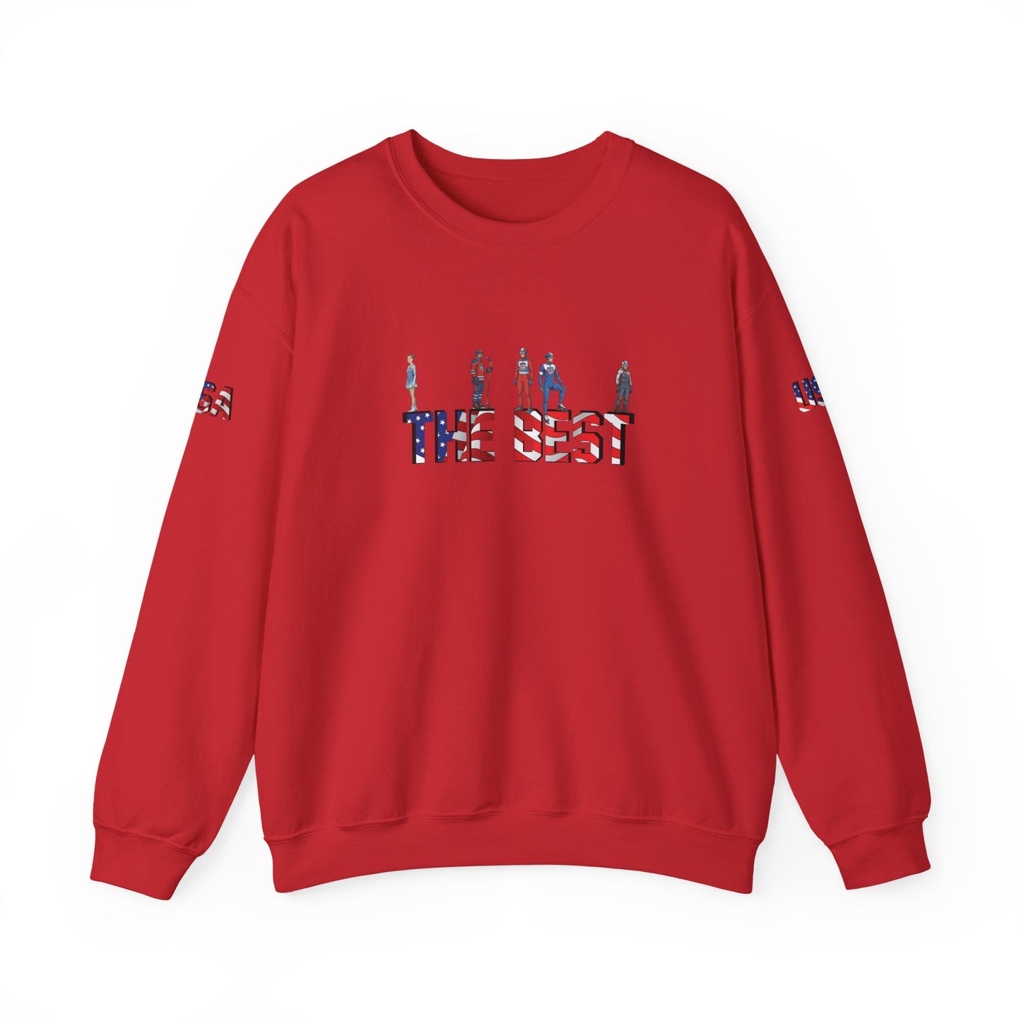 Princess Grace  TEAM USA  Unisex Heavy Blend  Crewneck Sweatshirt