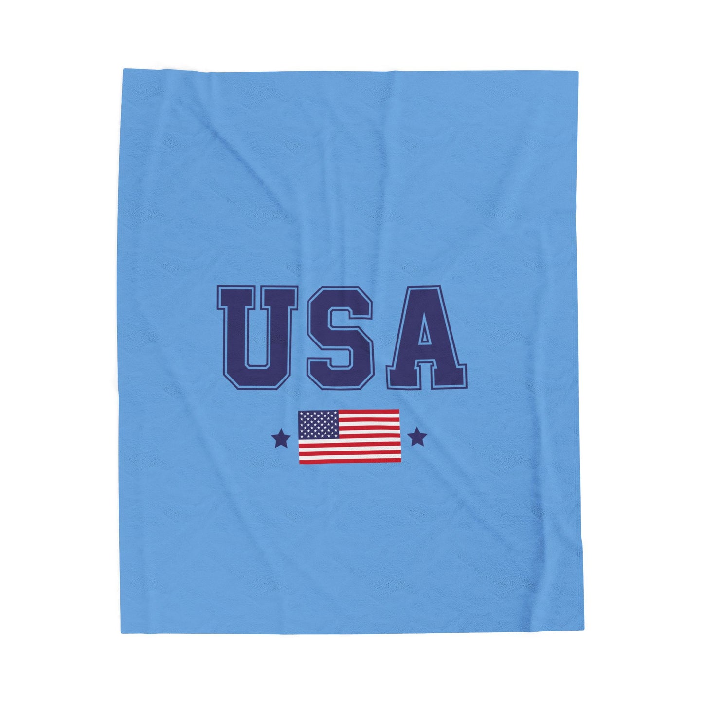 Princess Grace  TEAM USA  Velveteen Plush Blanket