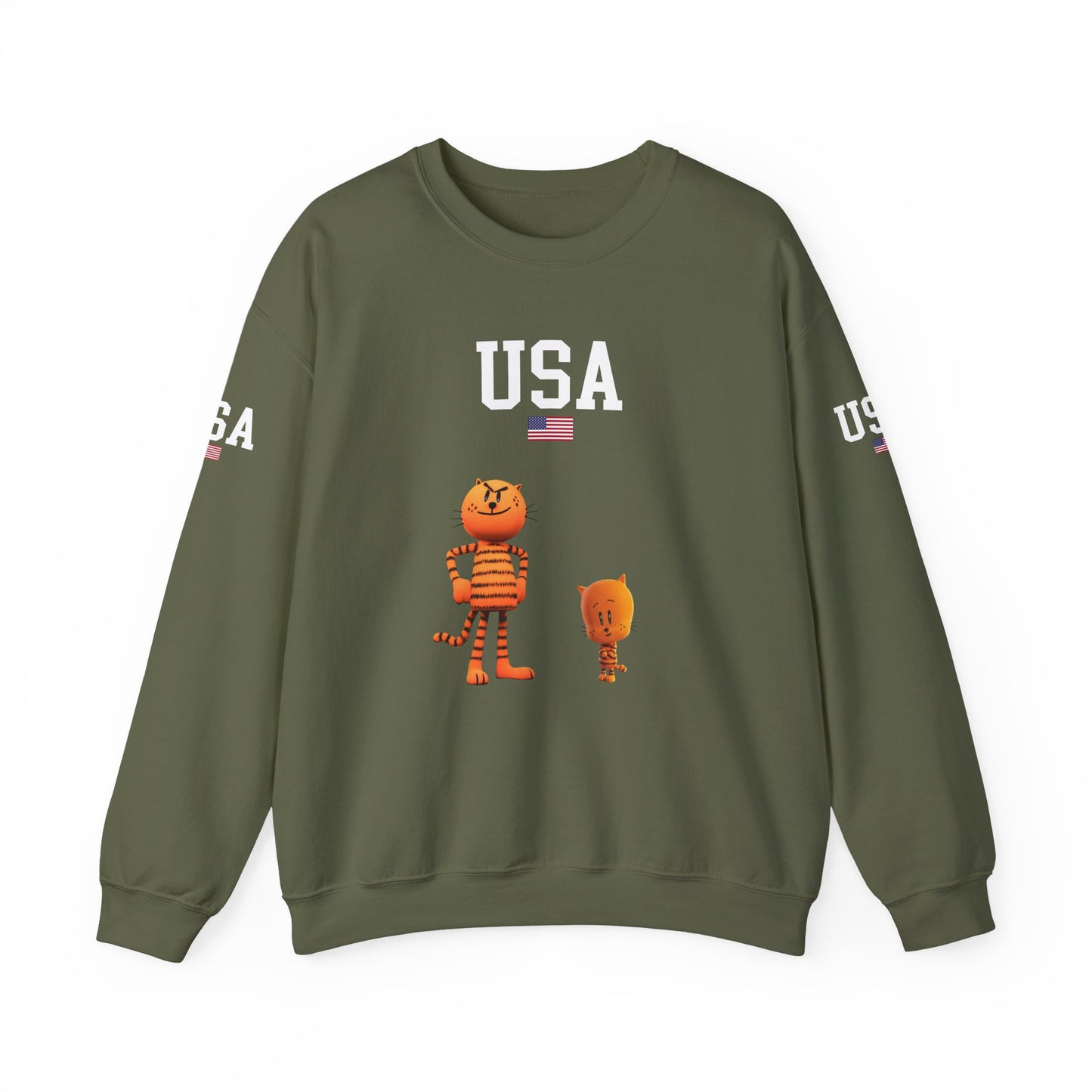 Princess Grace  TEAM USA  Unisex Heavy Blend  Crewneck Sweatshirt