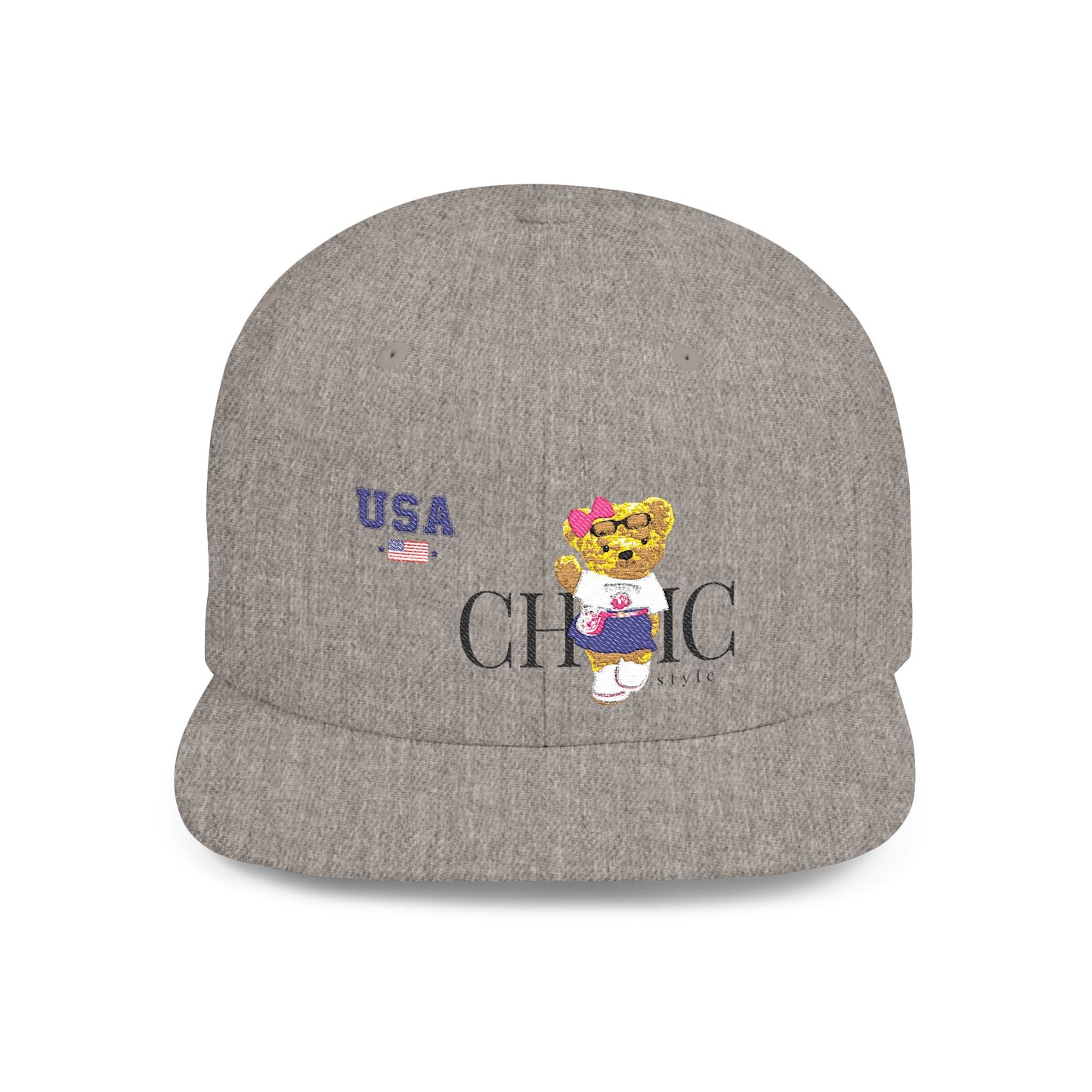Princess Grace  TEAM USA  Flat Bill Snapback Hat