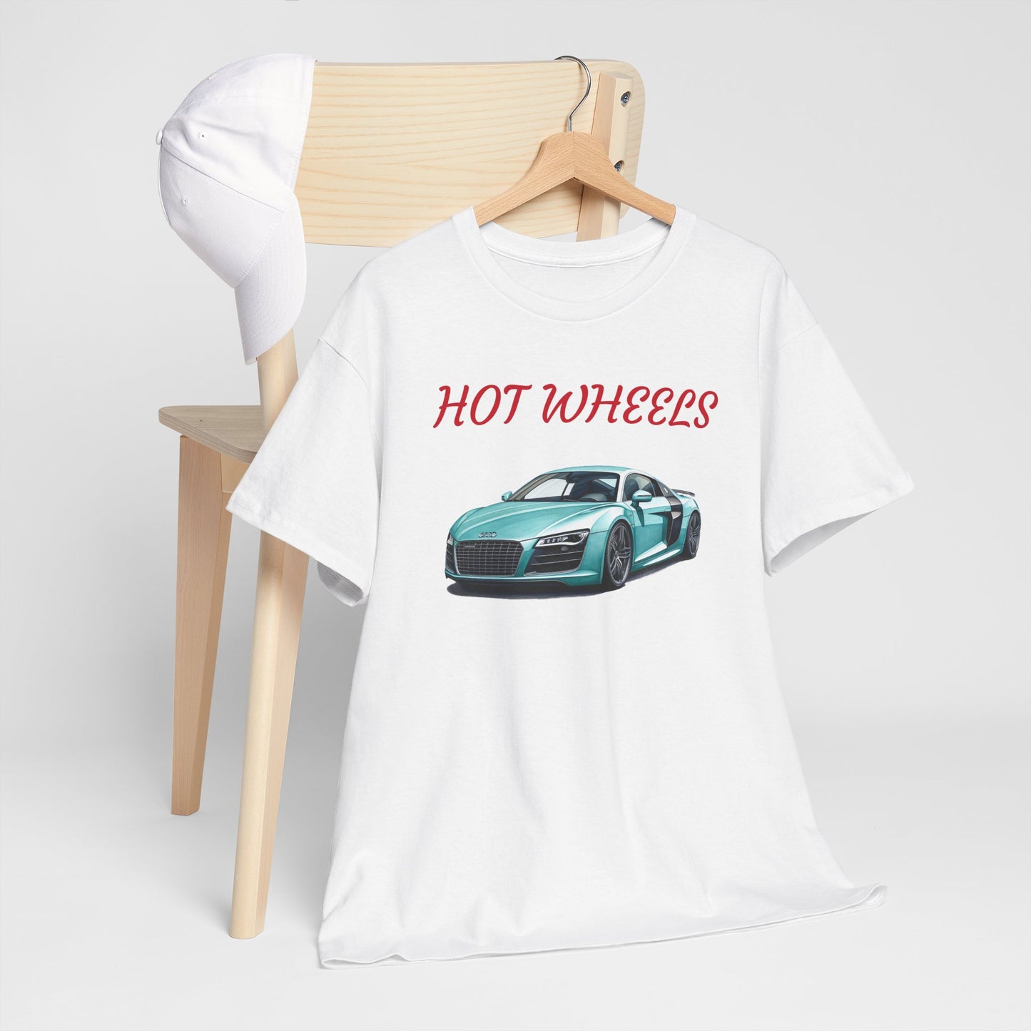 Princess Grace  Hot Wheels Unisex Heavy Cotton Tee Perfect for Car Enthusiasts & Casual Wear