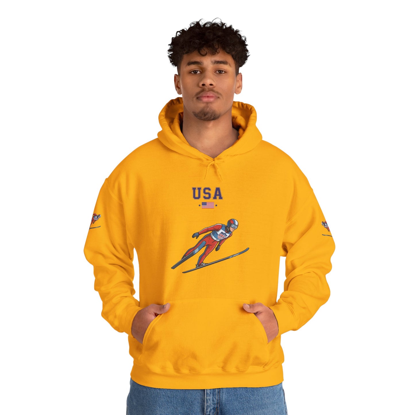 Princess Grace  TEAM USA  Unisex Heavy Blend Hooded Sweatshirt