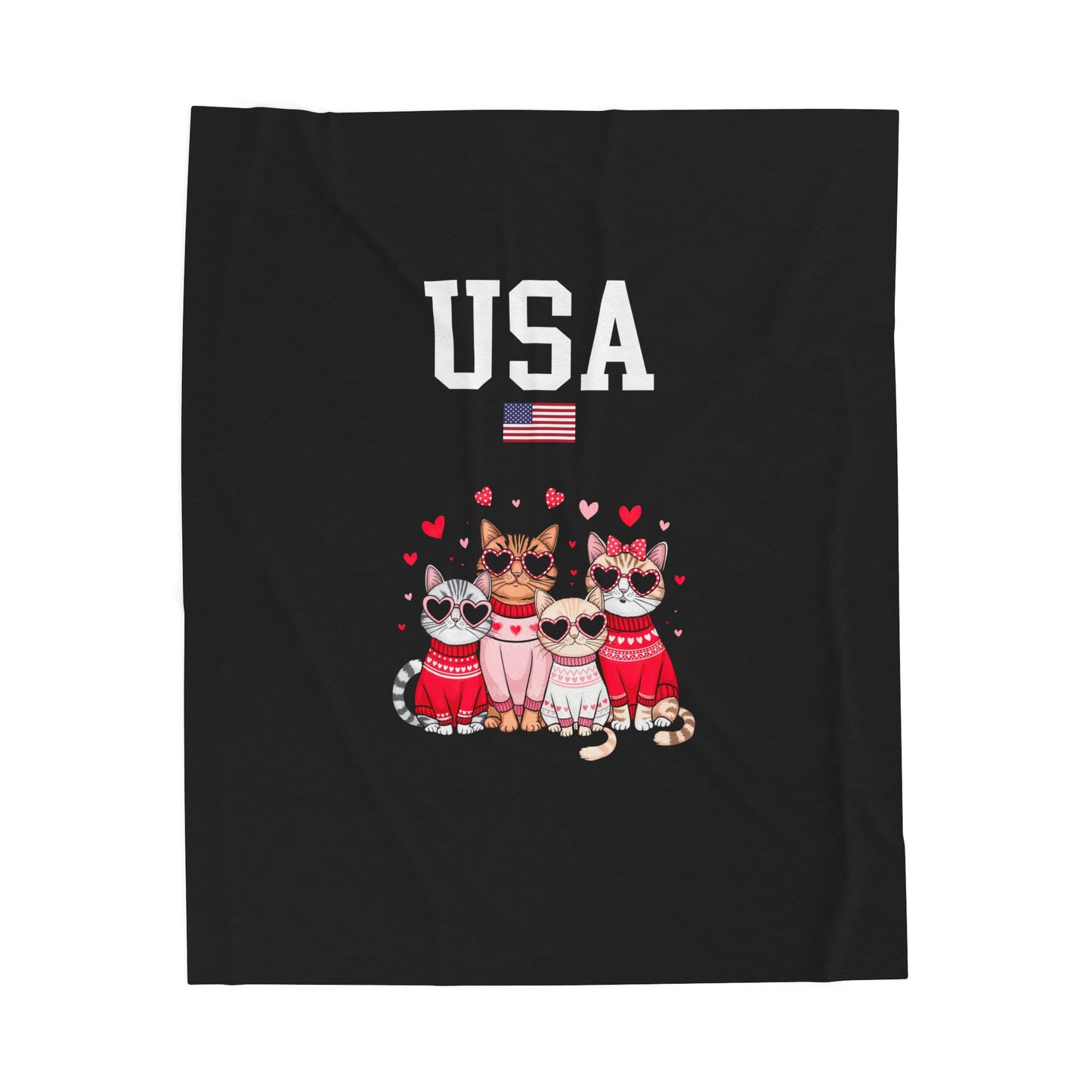 Princess Grace  TEAM USA  Velveteen Plush Blanket