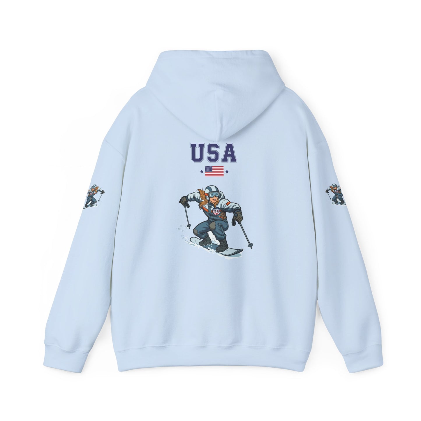 Princess Grace  TEAM USA  Unisex Heavy Blend Hooded Sweatshirt