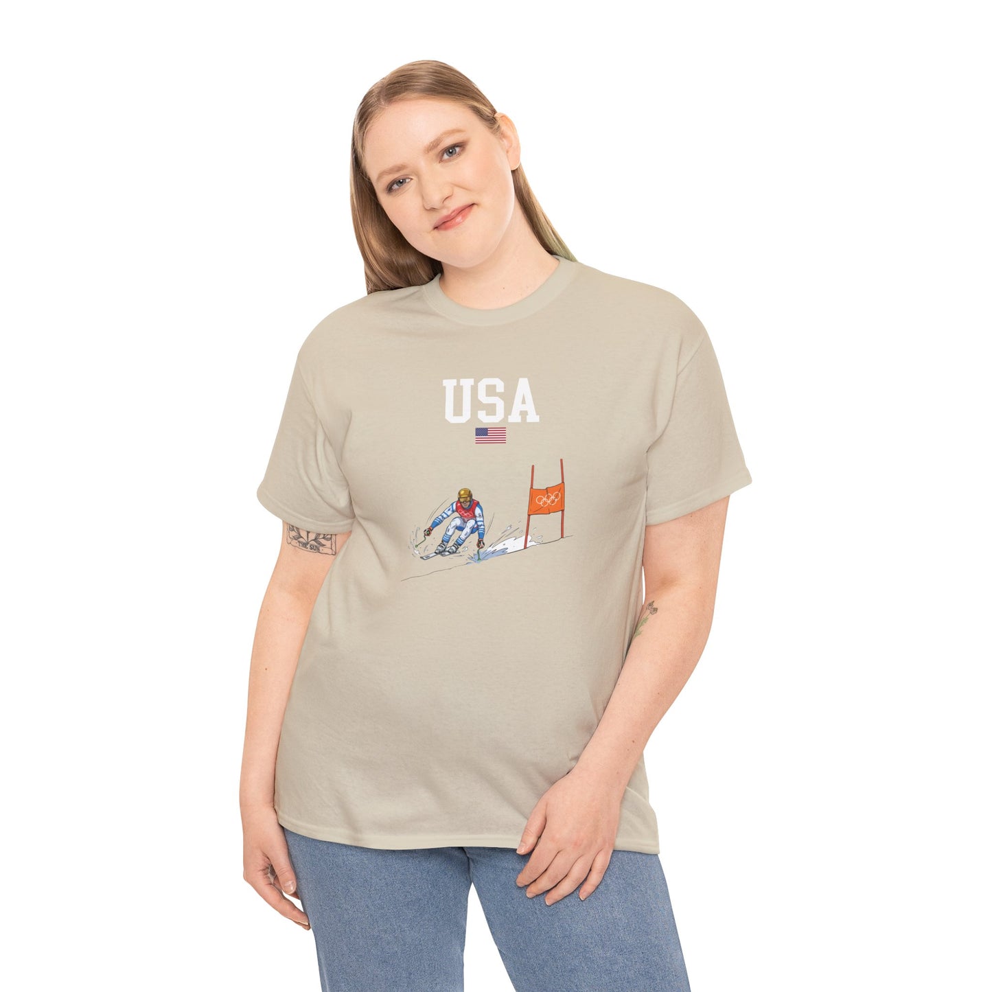 Princess Grace  TEAM USA  Unisex Heavy Cotton Tee