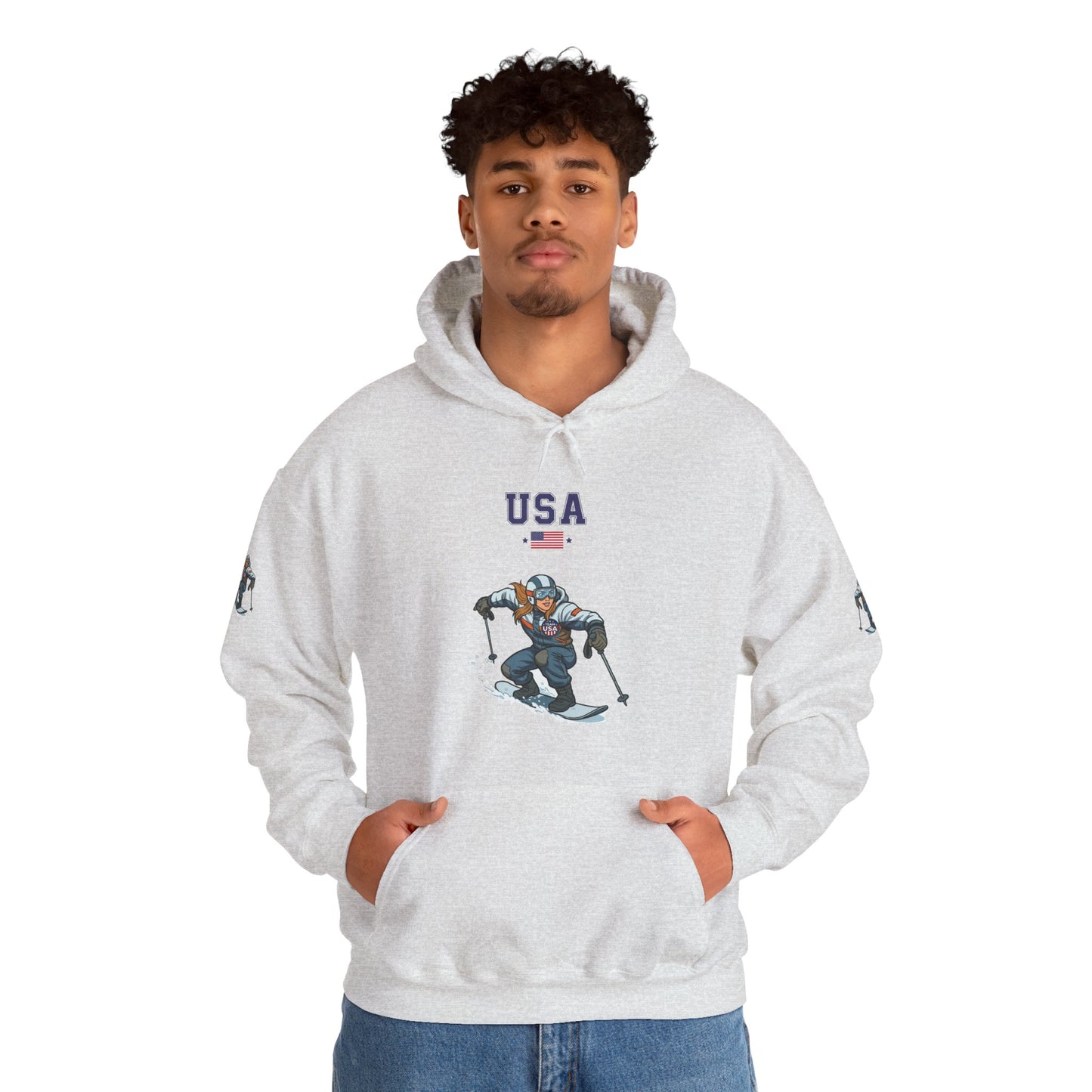 Princess Grace  TEAM USA  Unisex Heavy Blend Hooded Sweatshirt