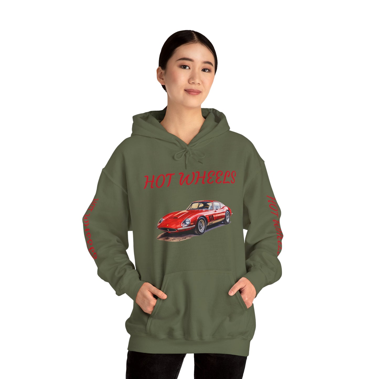 Cool Vintage Car Hoodie - Hot Wheels Design for Auto Enthusiasts